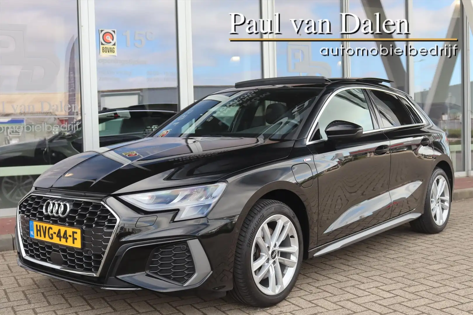 Audi A3 Sportback 40TFSIe 204PK PHEV AUTOMAAT S-LINE Panod Zwart - 1