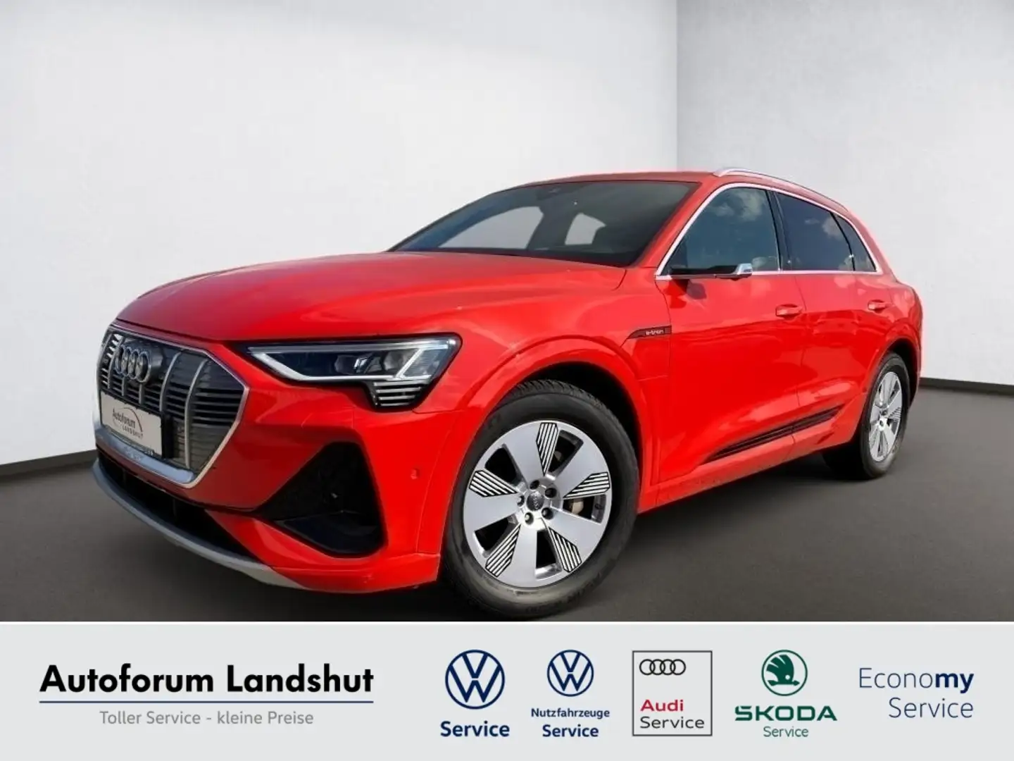 Audi e-tron 55 S line PANO/SPIEGELKAMERA/ACC/B+O/HUD Rouge - 1