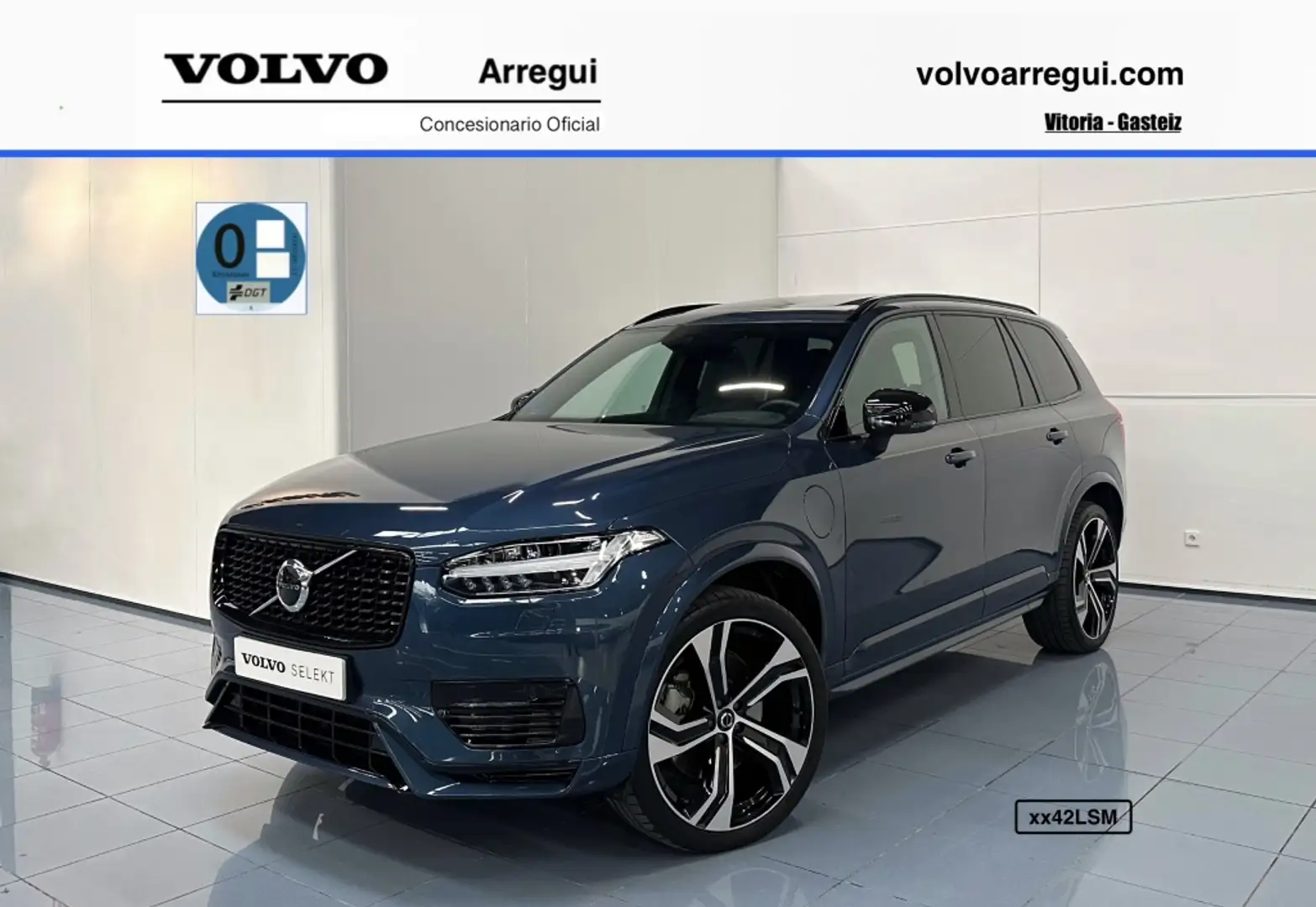 Volvo XC90 T8 Recharge R-Design AWD Aut. Bleu - 1