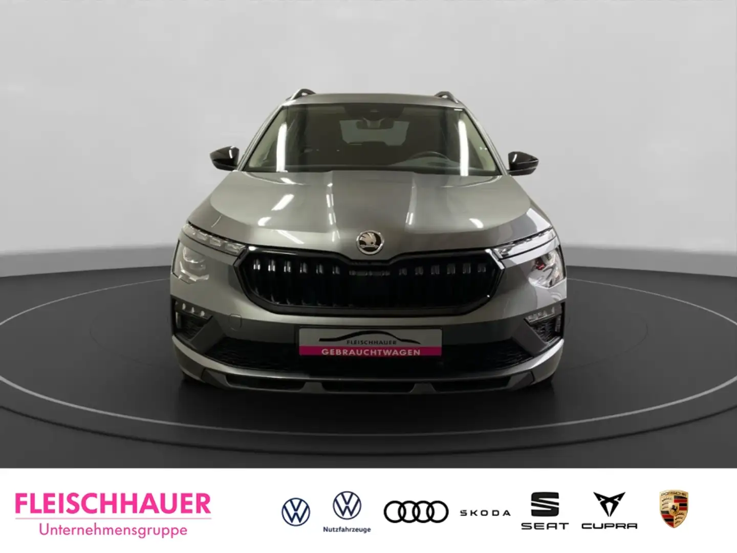 Skoda Kamiq 1.5 TSI Selection LED Keyless Navi CarPlay DAB Tel Gris - 2