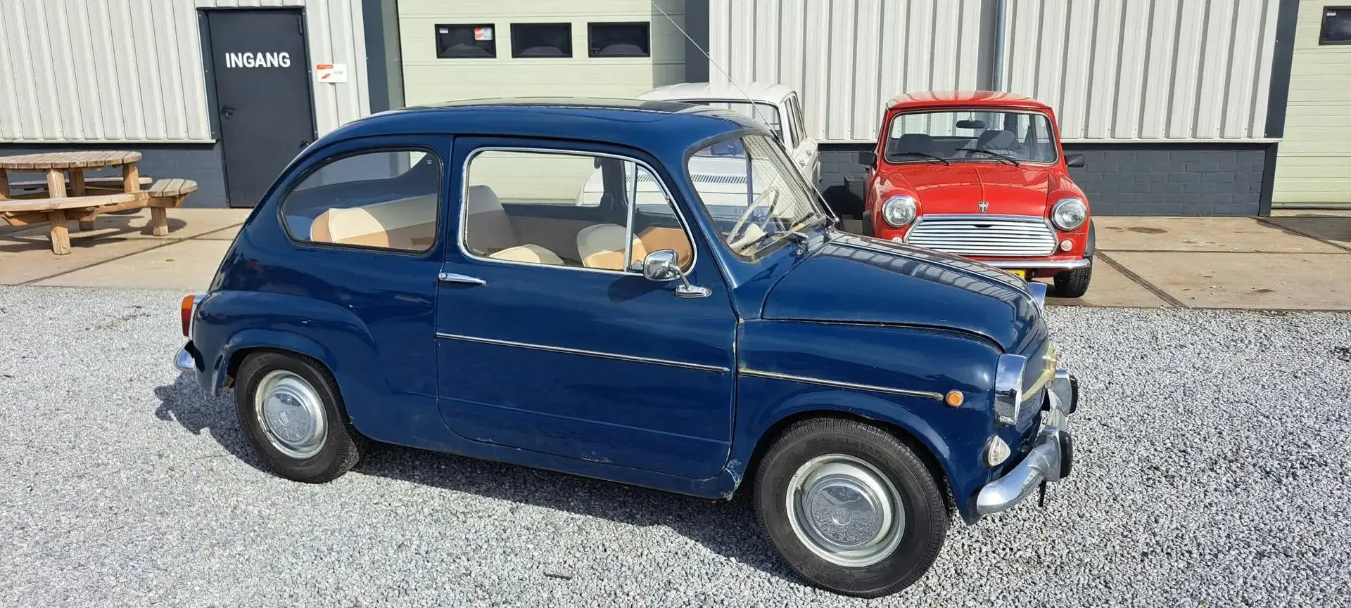 Fiat 600 500 600 L Blauw - 1