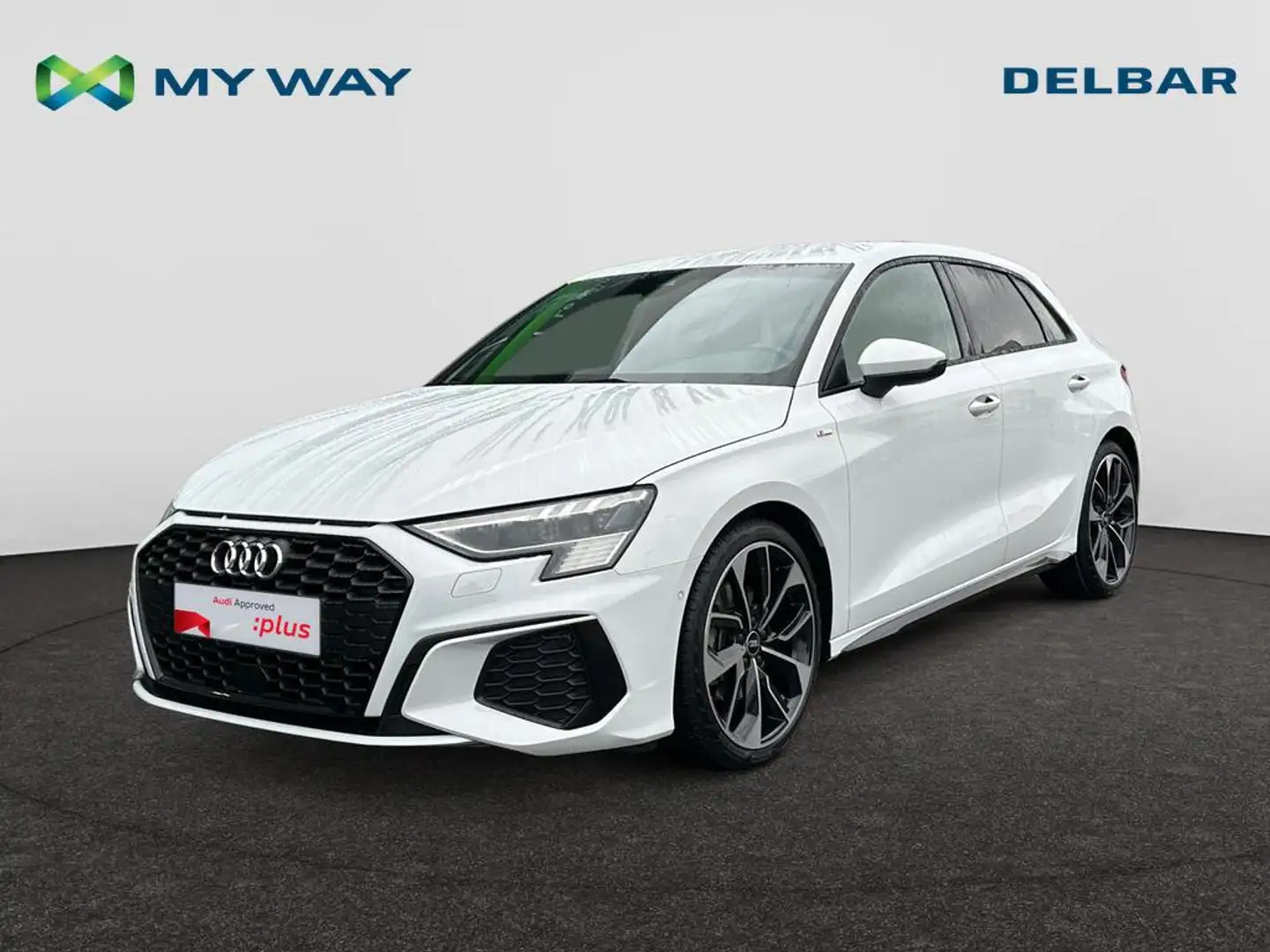 Audi A3 Sportback Sportback 35 TDi Business Edition S line S tronic Grijs - 1