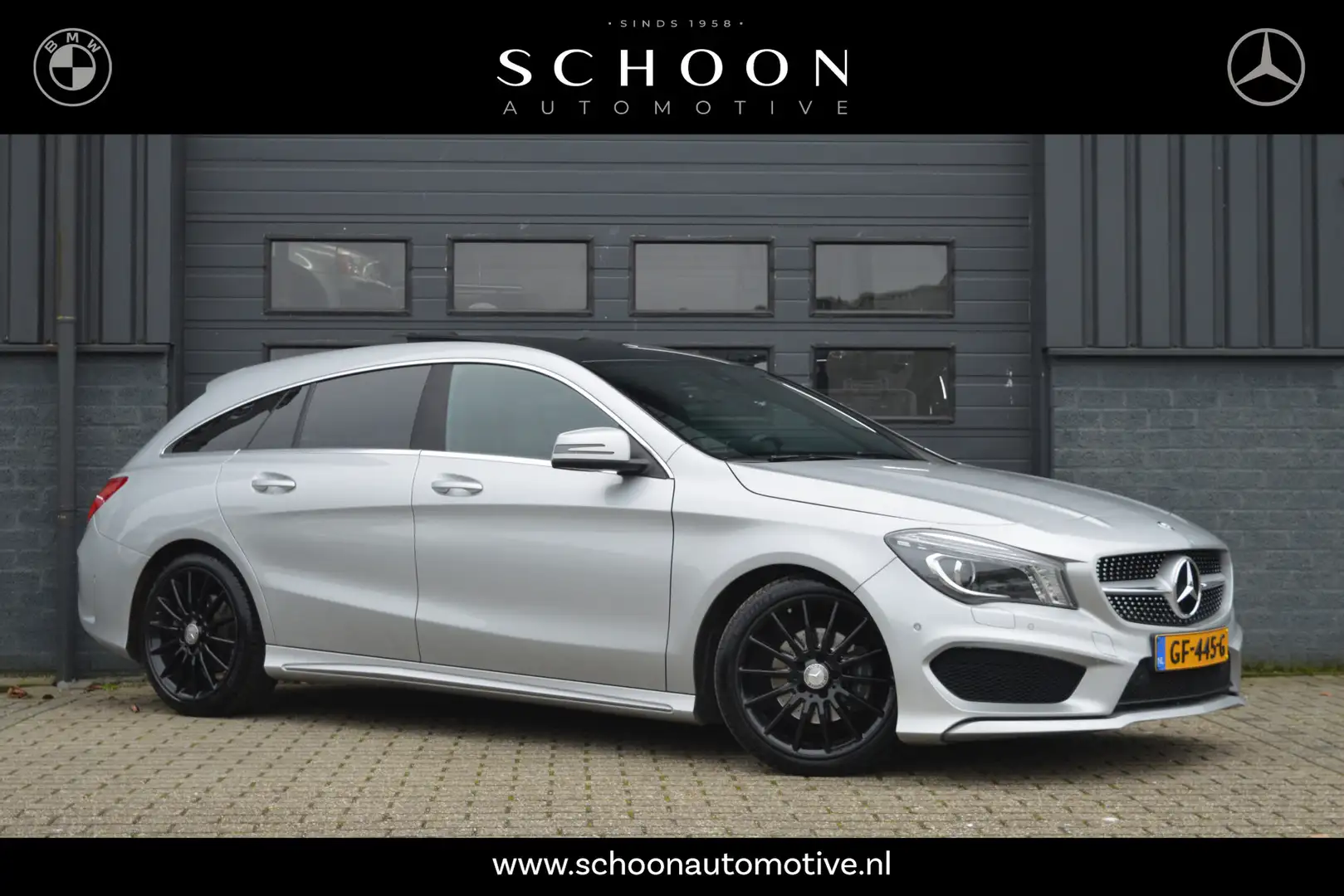 Mercedes-Benz CLA 180 Shooting Brake | AMG | PANO | ORG. NL Ambition Gris - 1