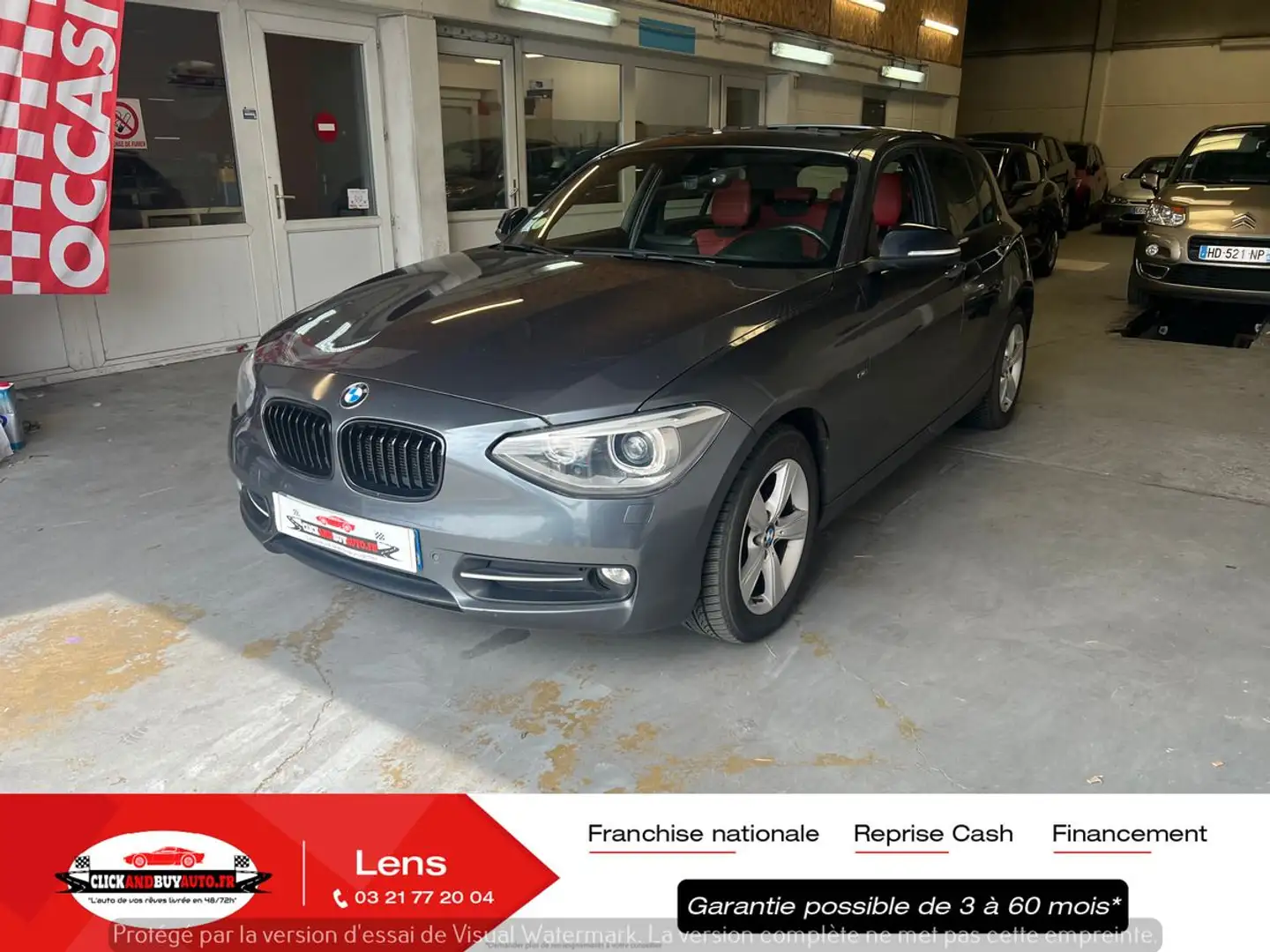 BMW 118 118d 2.0D TRUBO Sport // Clim bizone / Chassis spo Gris - 1