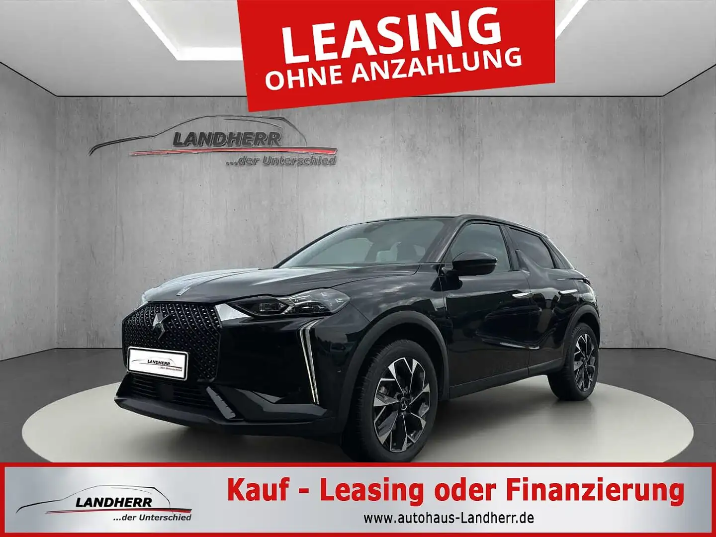 DS Automobiles DS 3 HDI 130 Leder/Head UP/Keyless .... Schwarz - 1