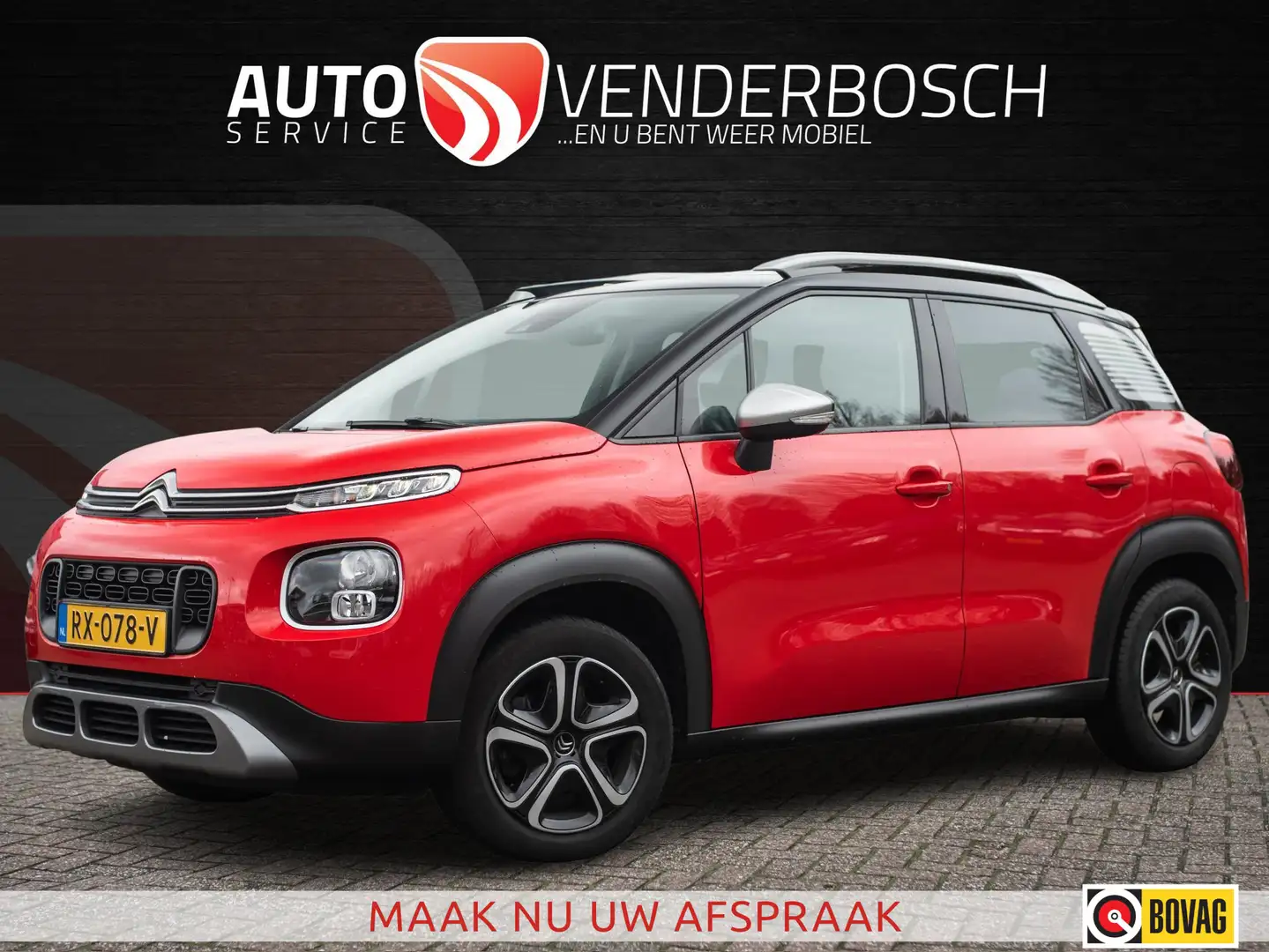 Citroen C3 Aircross 1.2 PureTech S&S Feel 110pk | Pano | Trekhaak | Ni Rood - 1