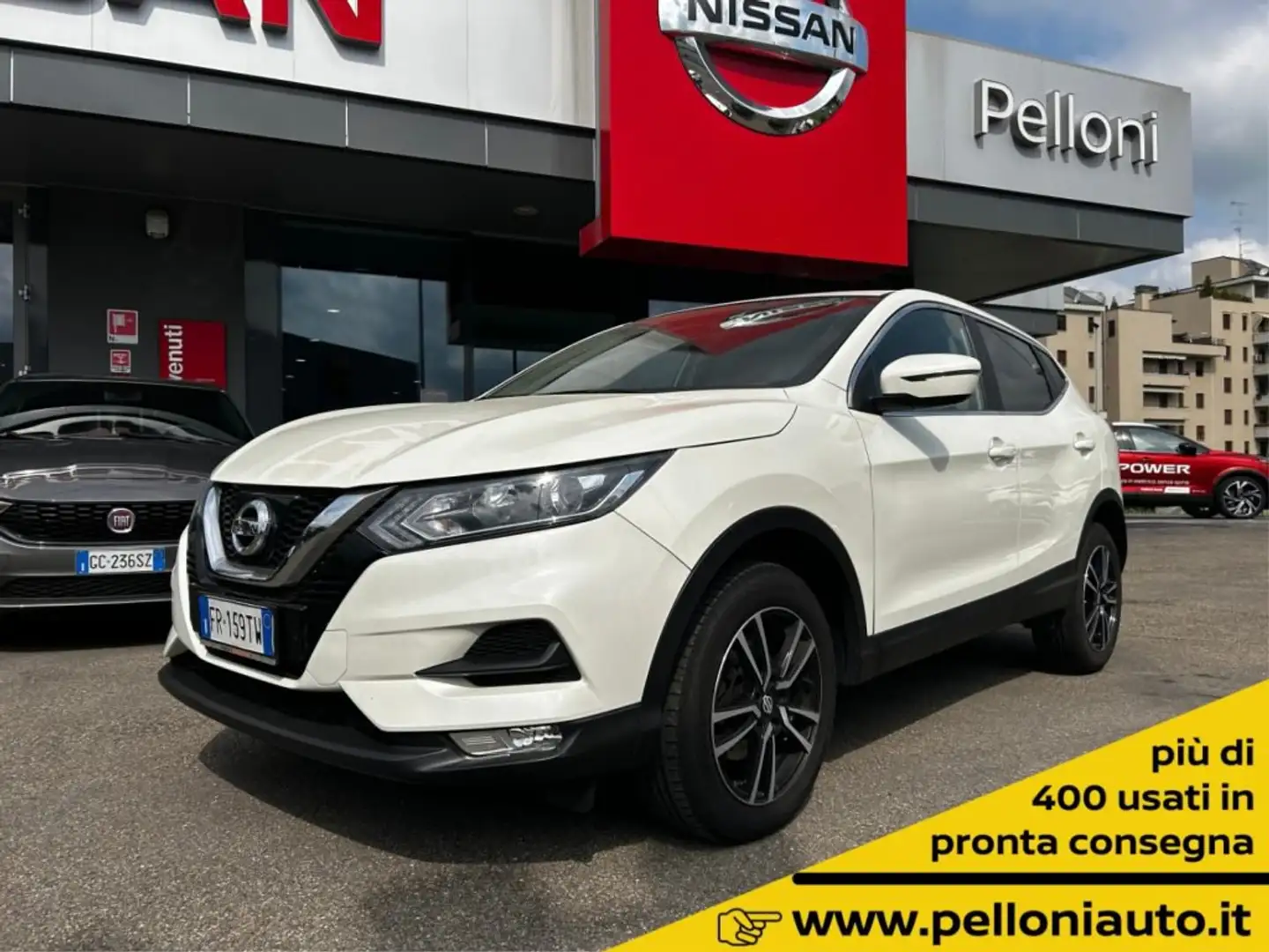 Nissan Qashqai 1.5 dCi Business KM CERTIFIC-1°PROP-GARANZIA Blanco - 1