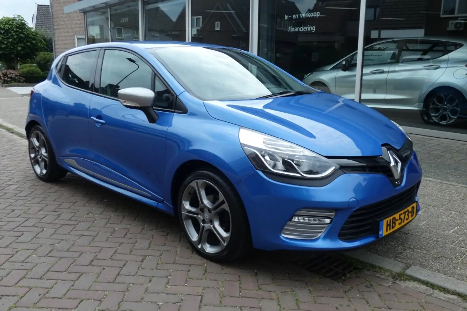 Renault Clio 1.2 GT-LINE  -  AUTOMAAT * 120 PK  * NAVI * CRUISE Blauw - 1