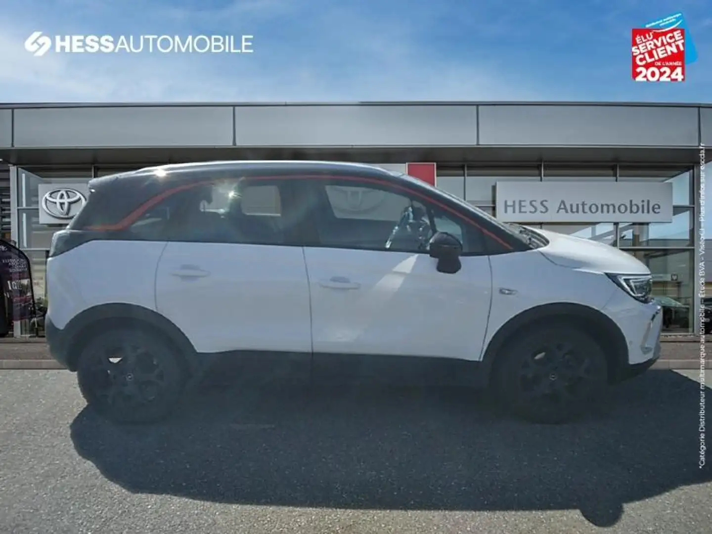 Opel Crossland 1.2 Turbo 110ch GS Line Bianco - 2