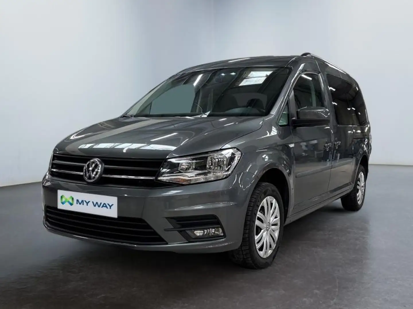 Volkswagen Caddy Maxi-7places*APP*régulateur adaptatif*attache Grijs - 1