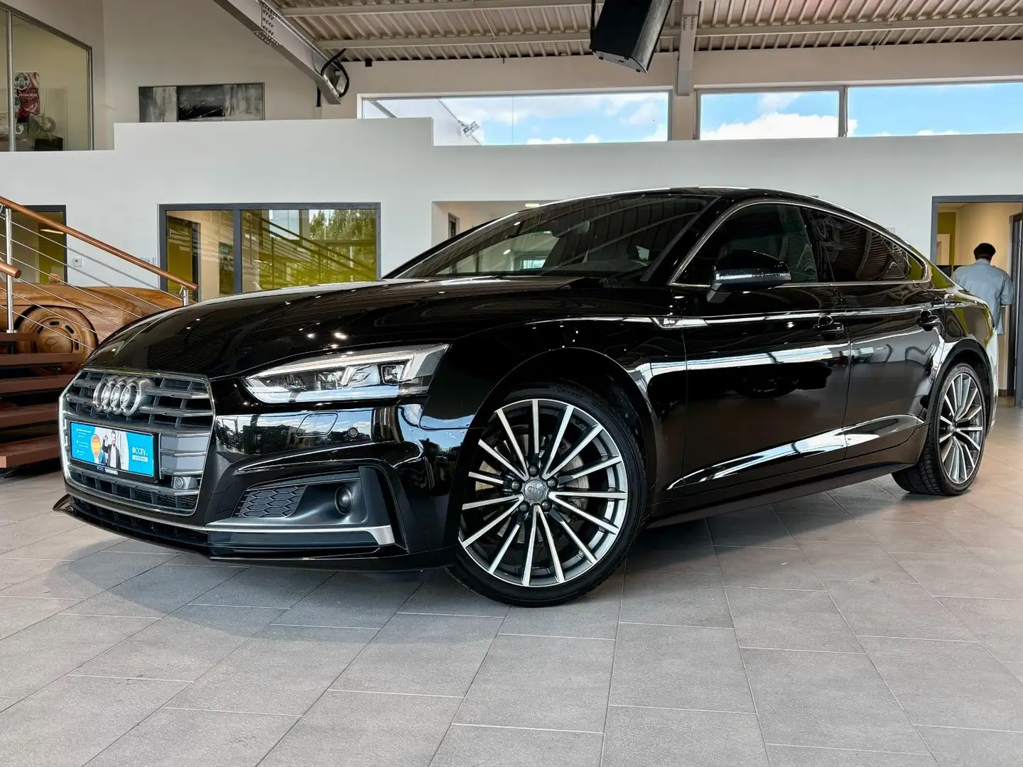 Audi A5 Sportback 3x S-Line*Matrix*STDHZ*Kamera* Negro - 1