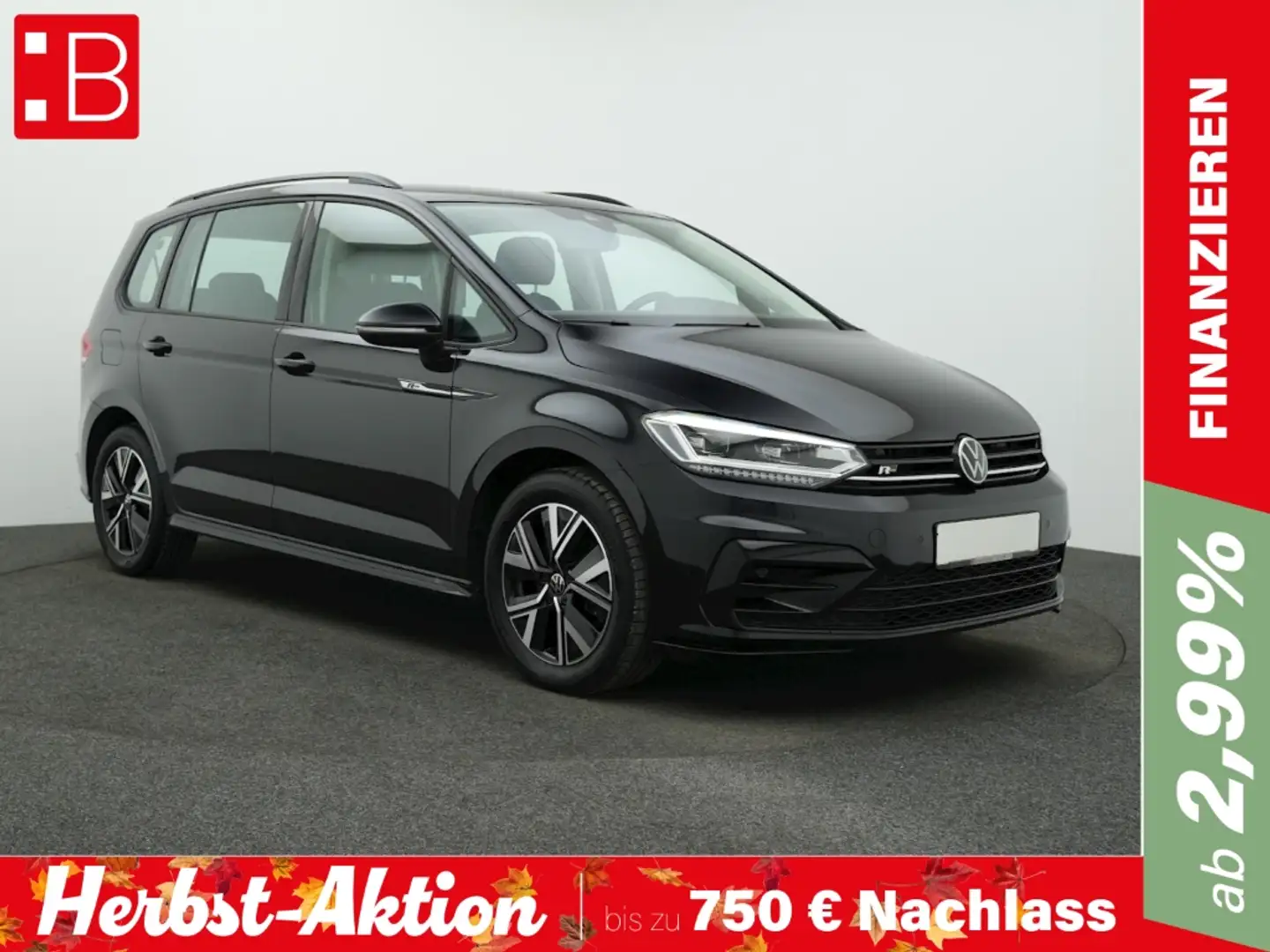 Volkswagen Touran 2.0 TDI DSG Highline R-Line BLACK-STYLE KAMERA NAV Schwarz - 1