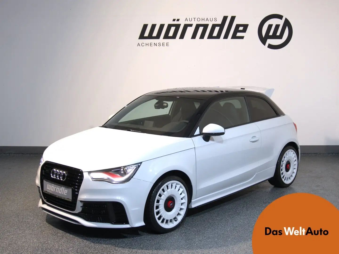 Audi A1 2.0 TFSI quattro Wit - 1