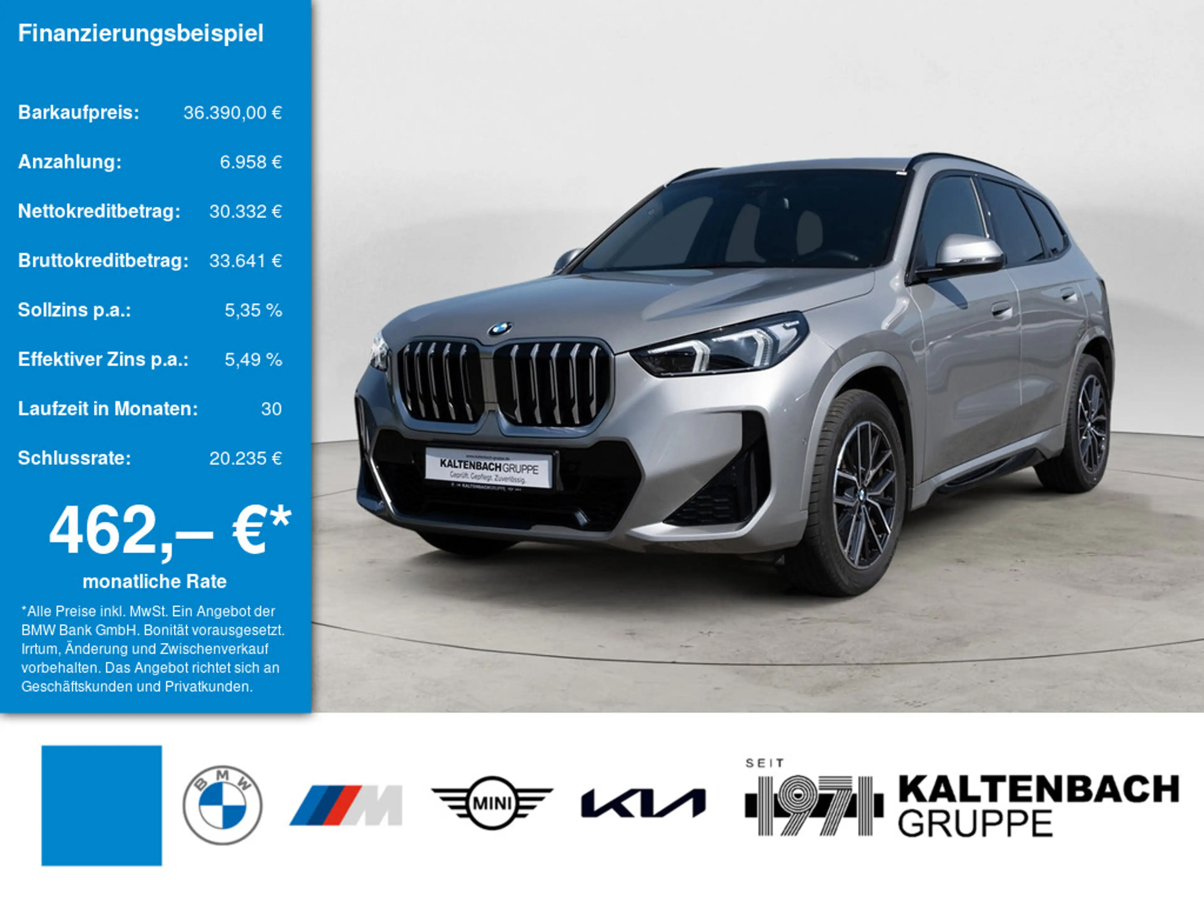 BMW X1 sDrive 18i M-Sport AHK LED NAVI KAMERA SHZ