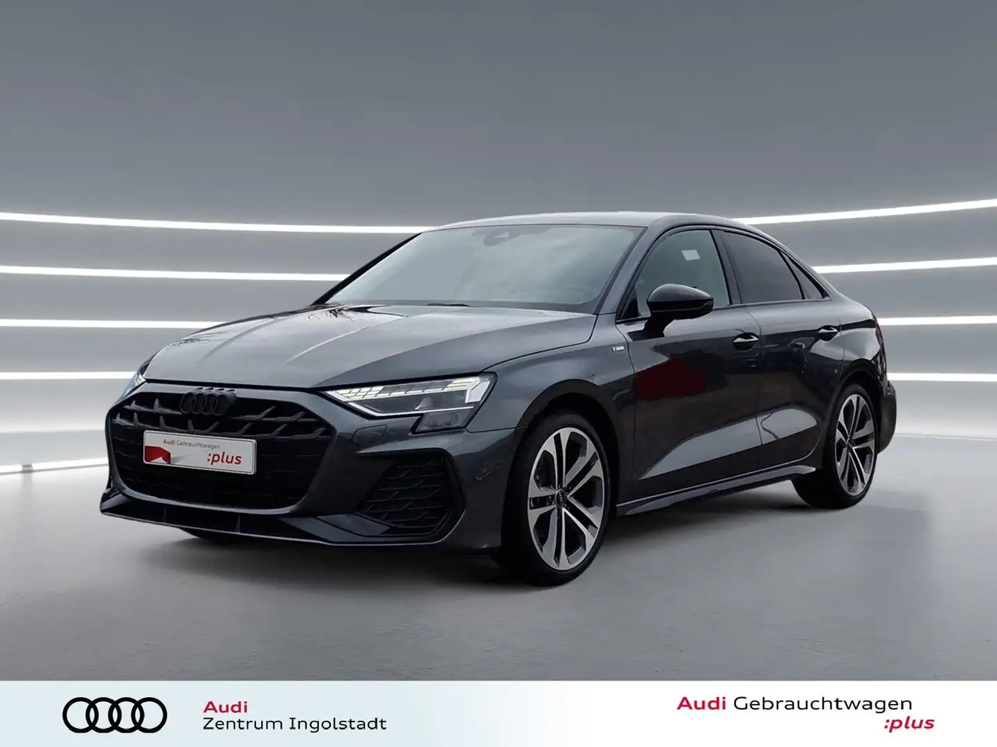 Audi A3 Limousine 35 TFSI S line MATRIX SONOS AHK HuD Grau - 2