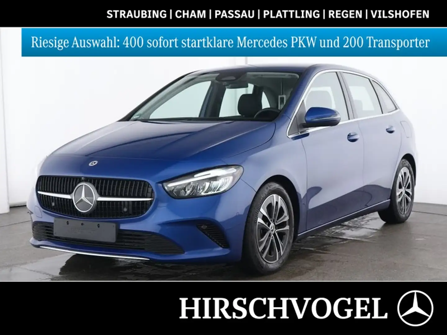 Mercedes-Benz B 220 d Progressive+MBUX+Navi-Pr+LED+Kam+PDC+SHZ Blau - 1
