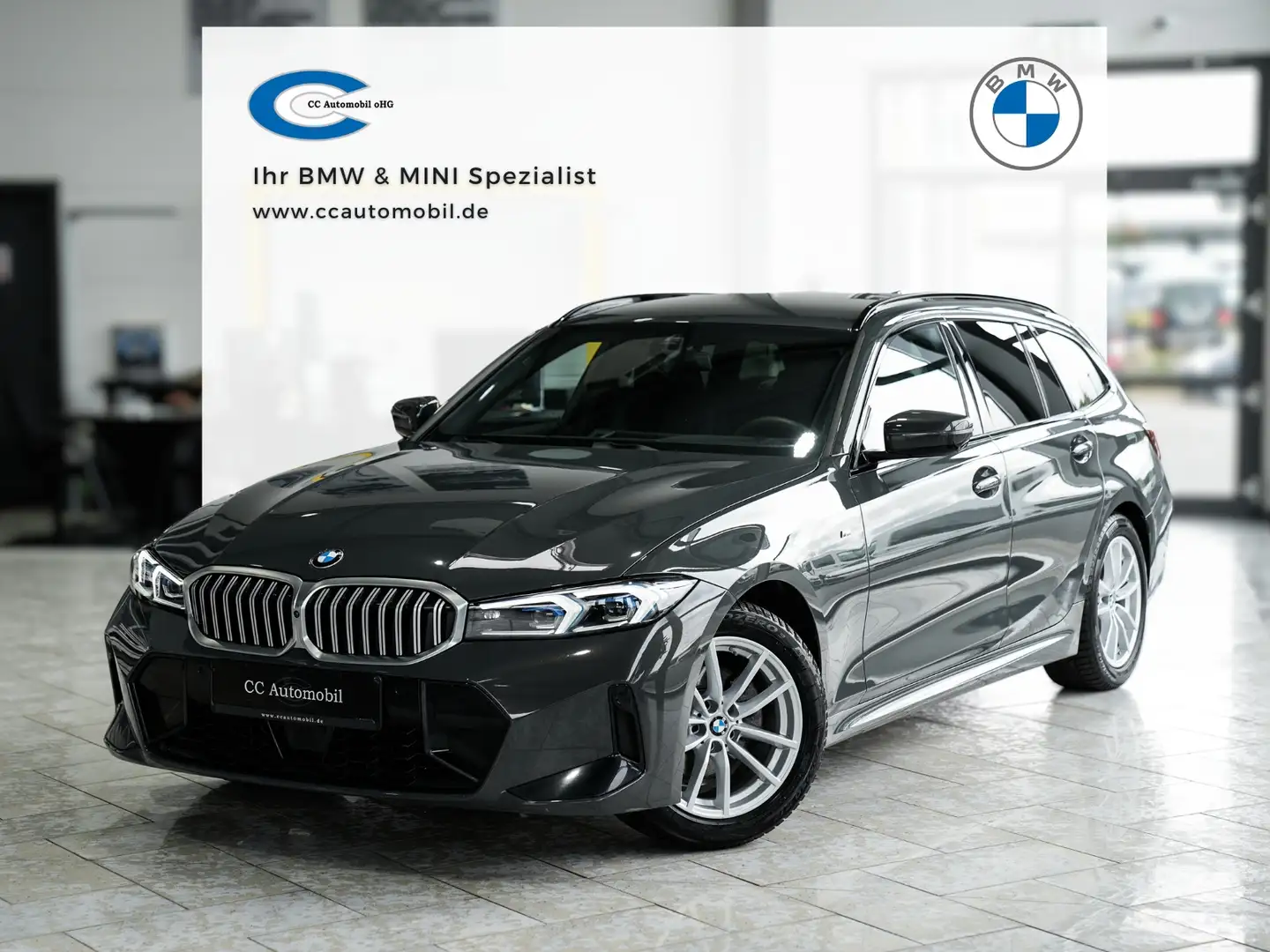 BMW 320 320d Touring M Sport 360K ACC Komfortzug. Grau - 1