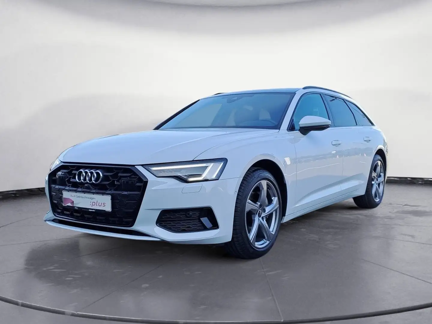 Audi A6 45 TFSI advanced Matrix/AHK/Pano/Head-u Weiß - 2