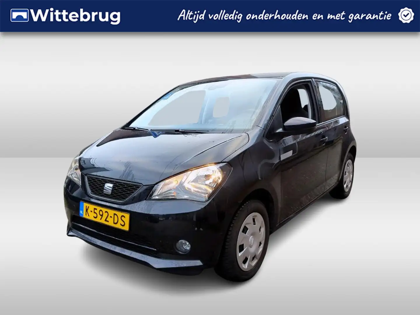 SEAT Mii Electric 83pk / Parkeersensoren a / Cruise Control Noir - 1