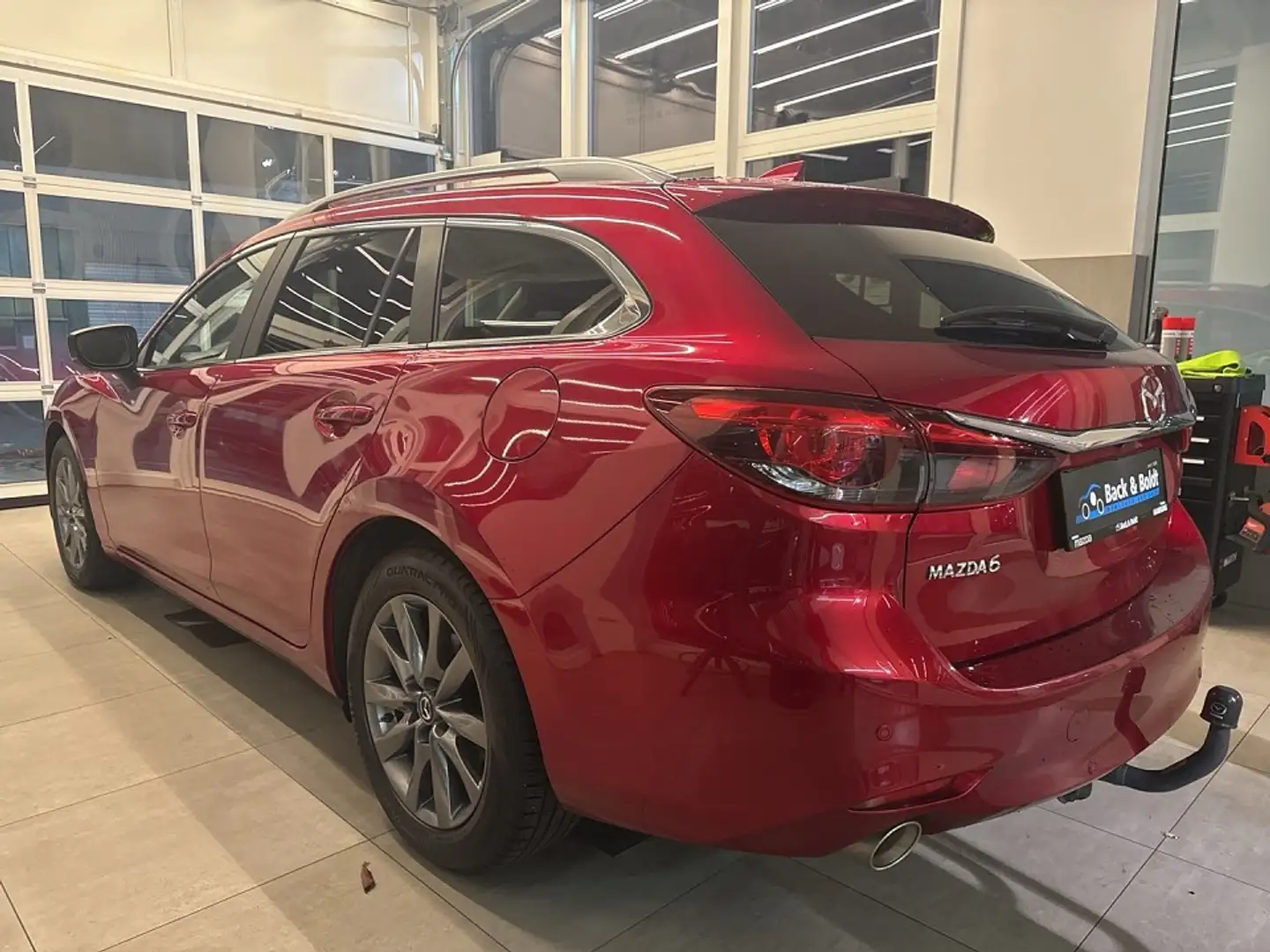 Mazda 6 Kombi Exclusive-Line 2.0i*360GRAD,AHK,VOLL LED* Rot - 2