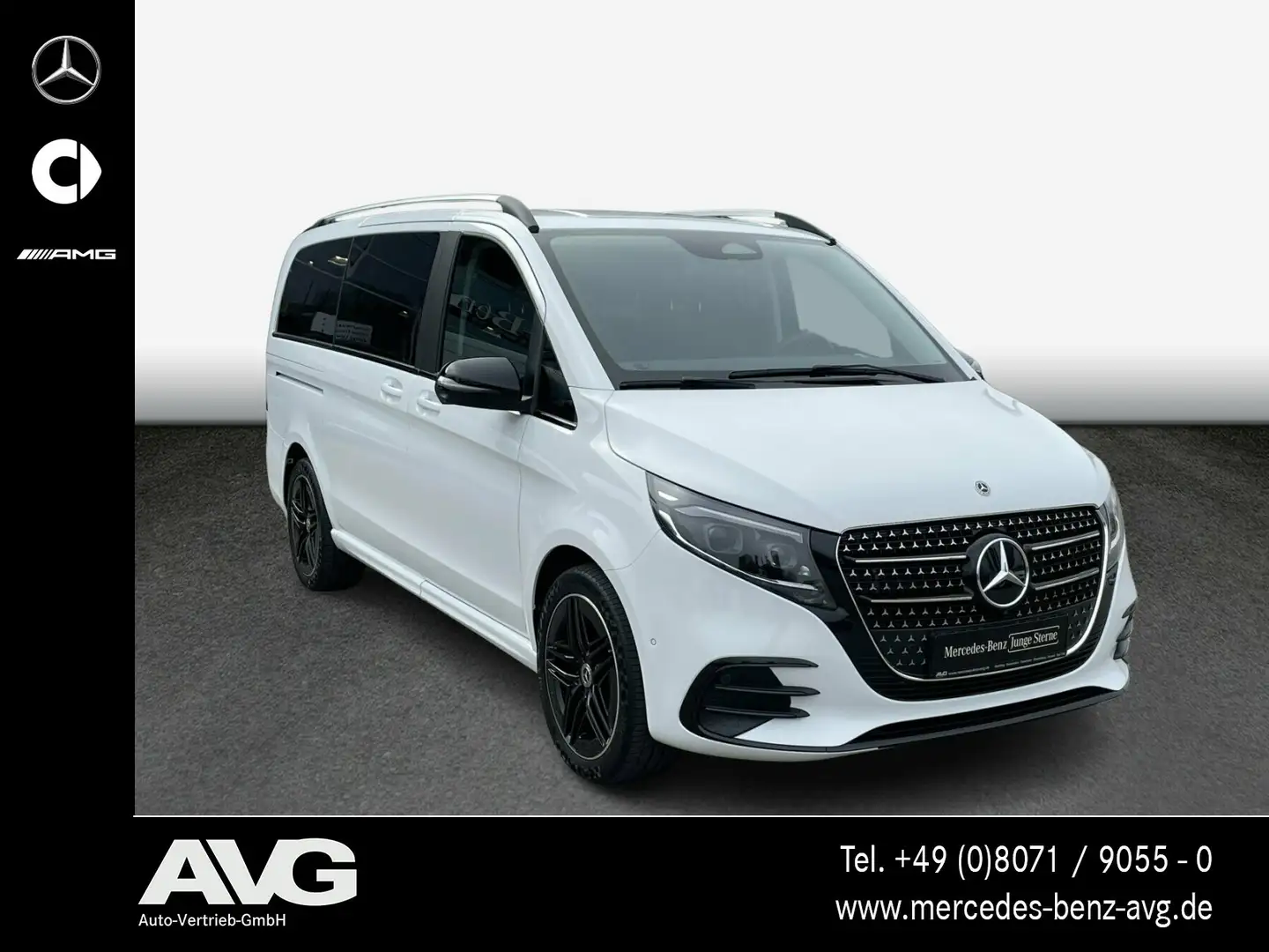 Mercedes-Benz V 250 V 250 d AVANTGARDE Lang AMG-Line AHK EASY PACK LED Weiß - 2