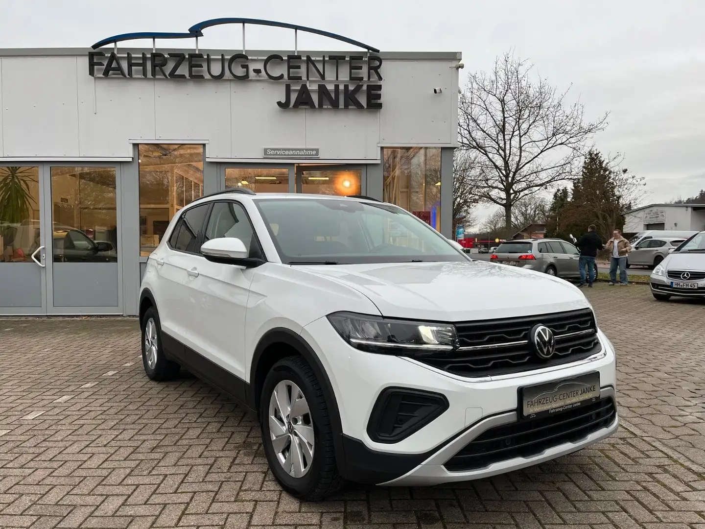 Volkswagen T-Cross 1.0 TSI Life +LED/CarPlay/Sitzheiz+ Blanc - 1