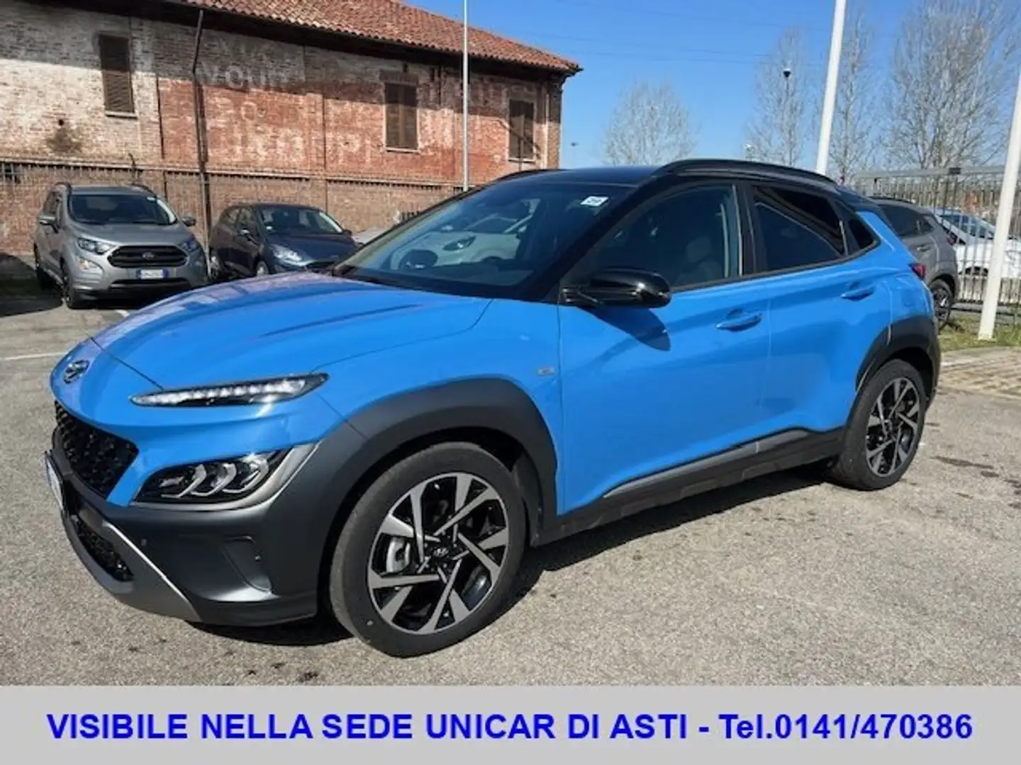 Hyundai KONA 1.0 T-GDI 48V Xline   120 CV imt Bleu - 1