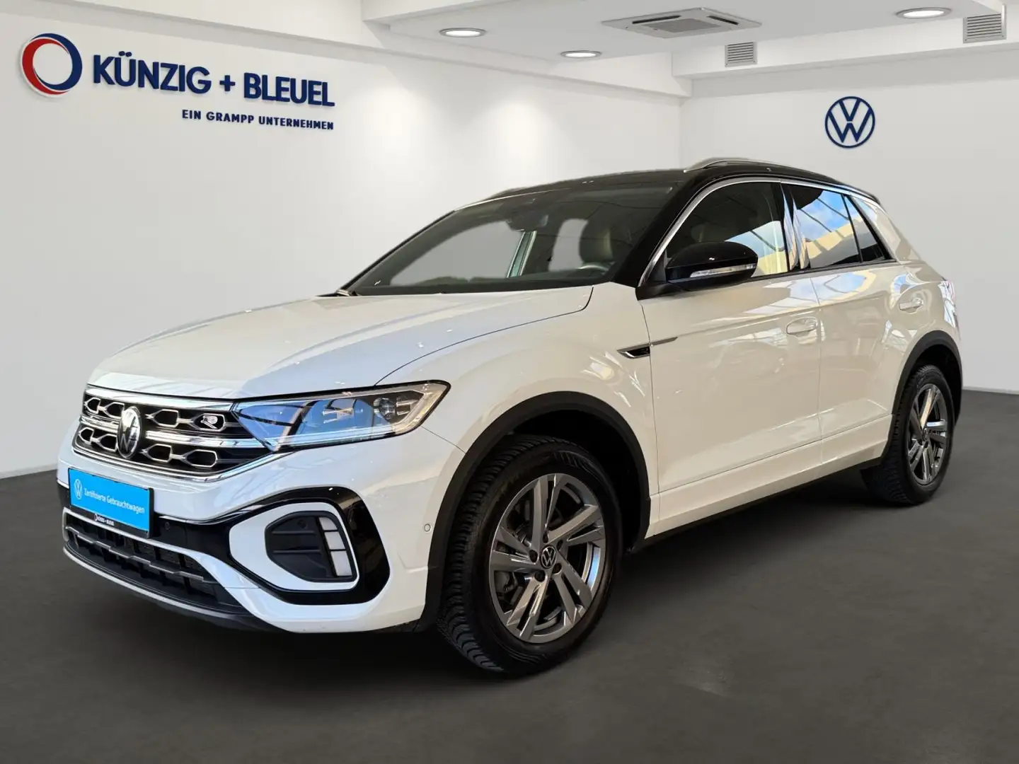 Volkswagen T-Roc R-Line 2.0 TDI DSG Nav*AHK*LED*CarPlay*ACC Blanc - 1