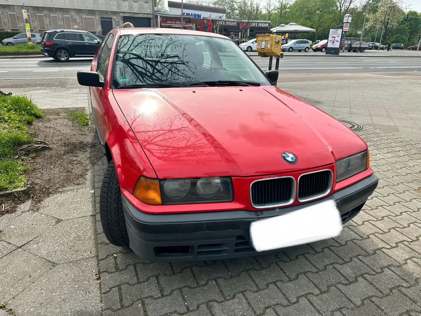 BMW 316 i Compact*Schiebedach* Rood - 1