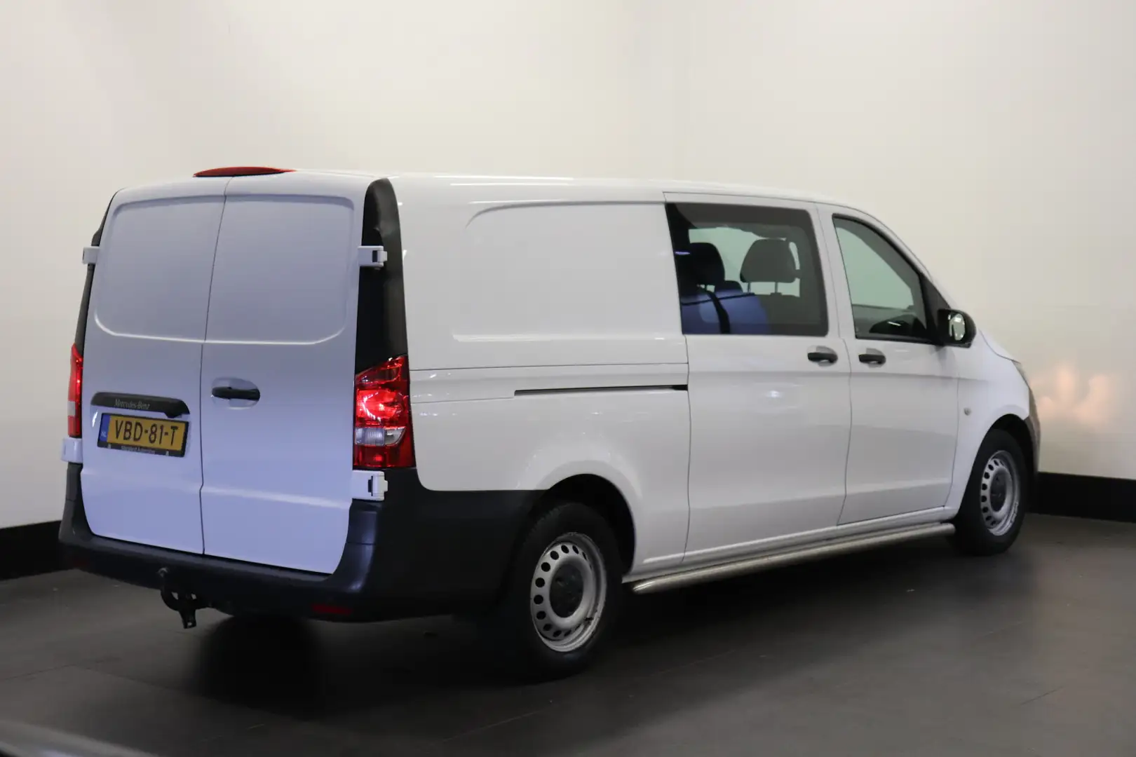 Mercedes-Benz Vito 114 CDI XL Dubbele Cabine Automaat EURO 6 - Airco Wit - 2