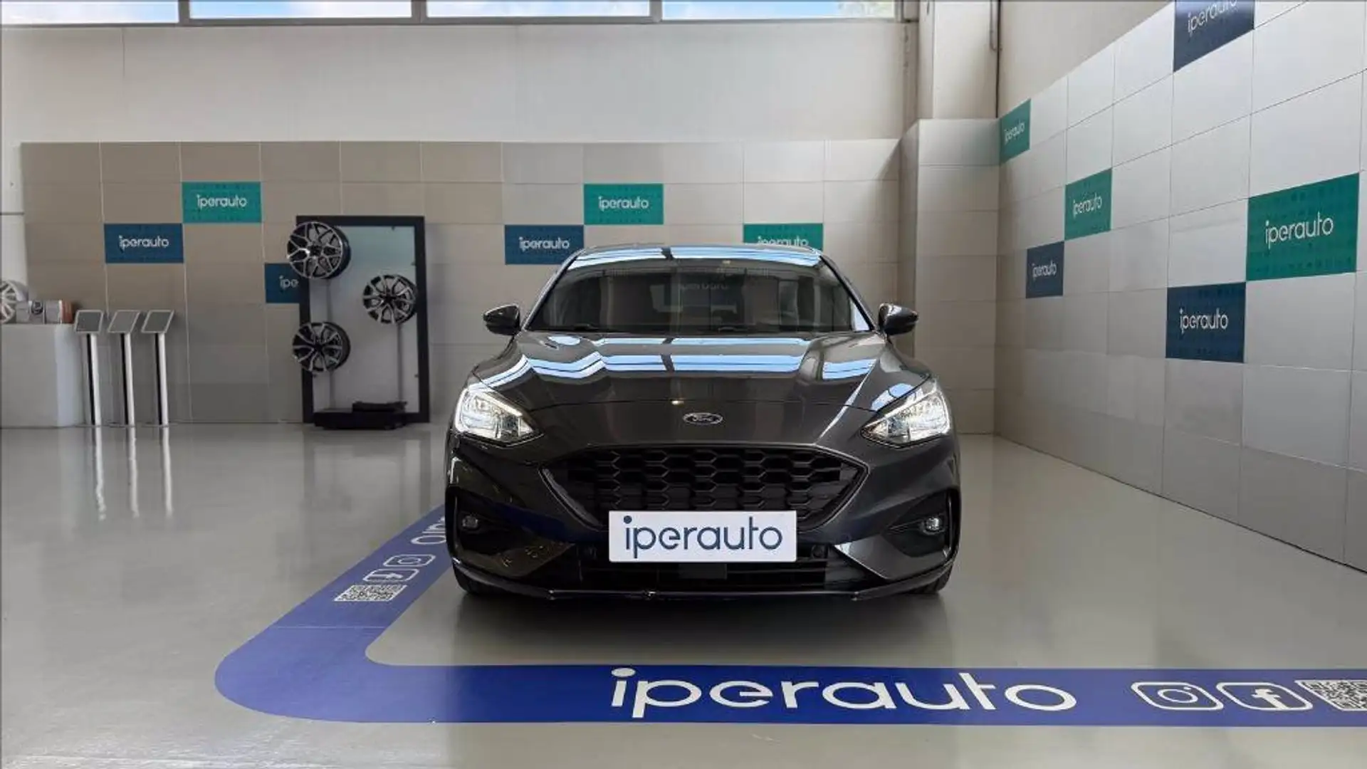 Ford Focus 1.0 ecoboost h ST-Line s&s 125cv N1 AUTOCARRO Grijs - 2