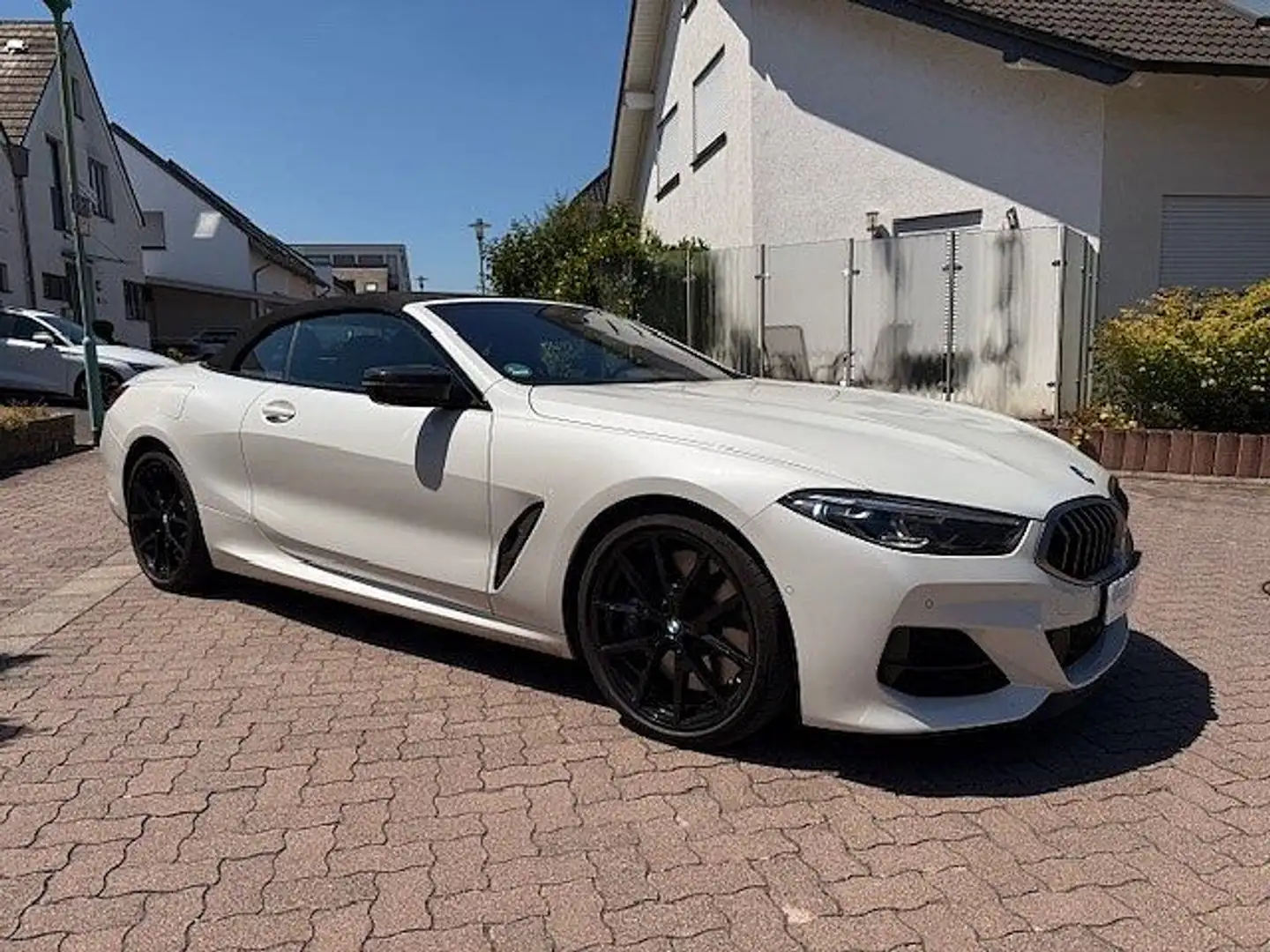 BMW M850 i xDrive Cabrio SHZ/LASER/M-PAKET/360°/CARBON Blanc - 2
