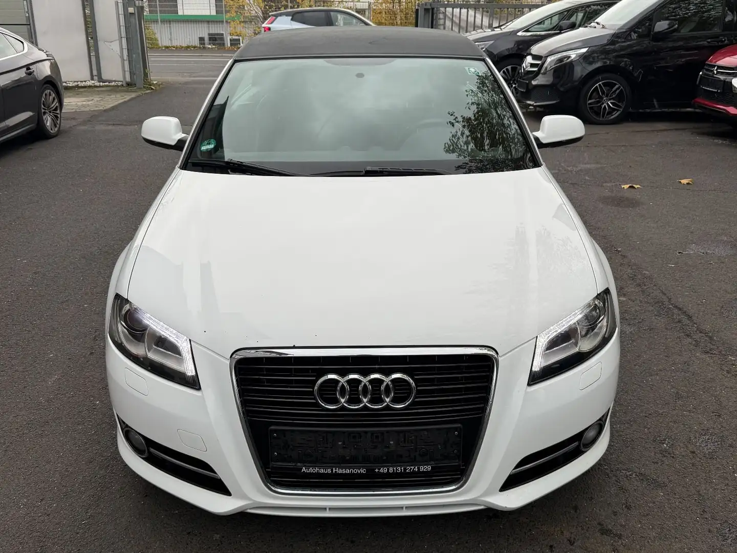 Audi A3 Cabriolet Ambition~ALCANTARA~EU5~KLIMA~XENON Blanc - 2