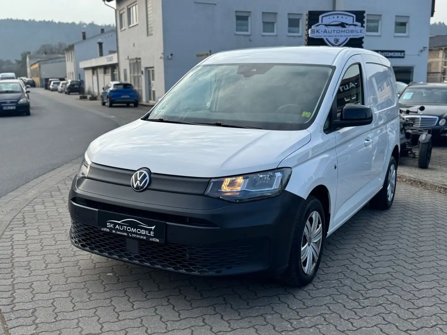 Volkswagen Caddy 2.0TDI 1.HND/DSG/VIRTUAL/ACC/LANE/TOTW/AHK Weiß - 2