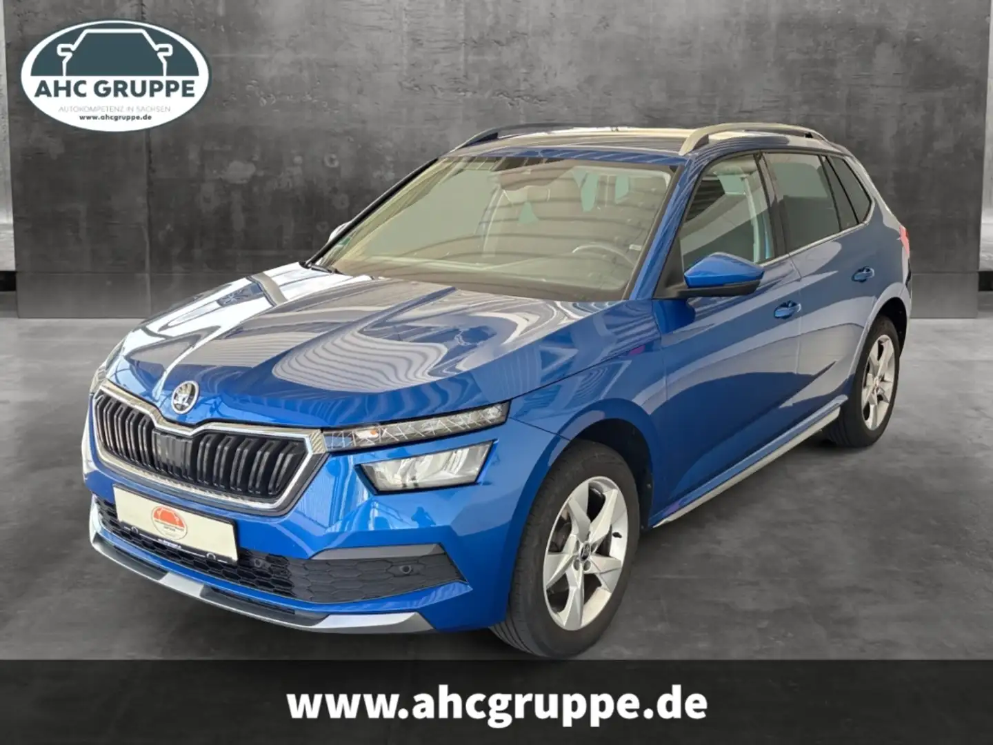 Skoda Kamiq Style 1,0l TGI G-Tec 66kW, ACC, RFK, WSS-Hzg, uvm. Bleu - 1