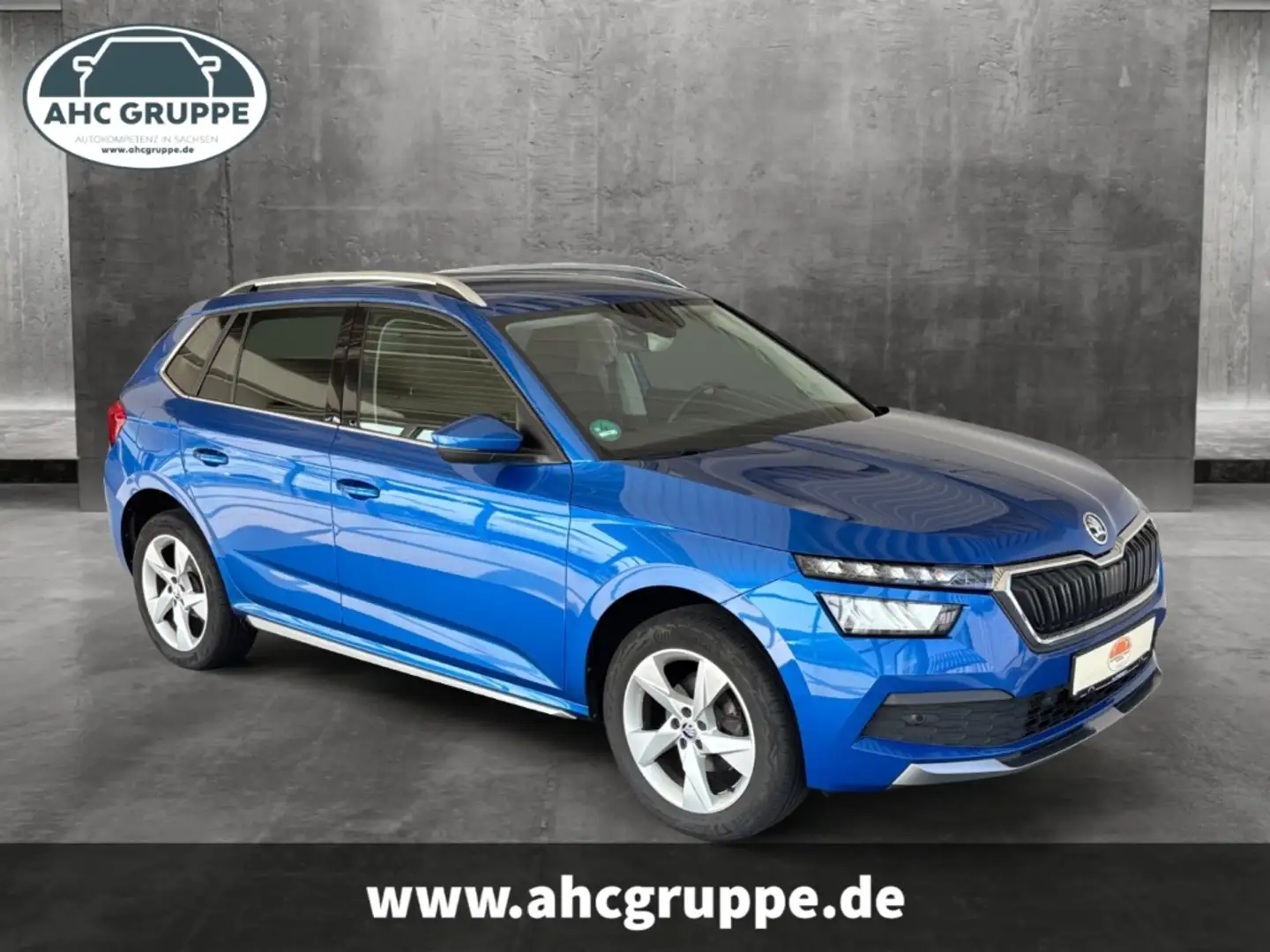 Skoda Kamiq Style 1,0l TGI G-Tec 66kW, ACC, RFK, WSS-Hzg, uvm. Bleu - 2