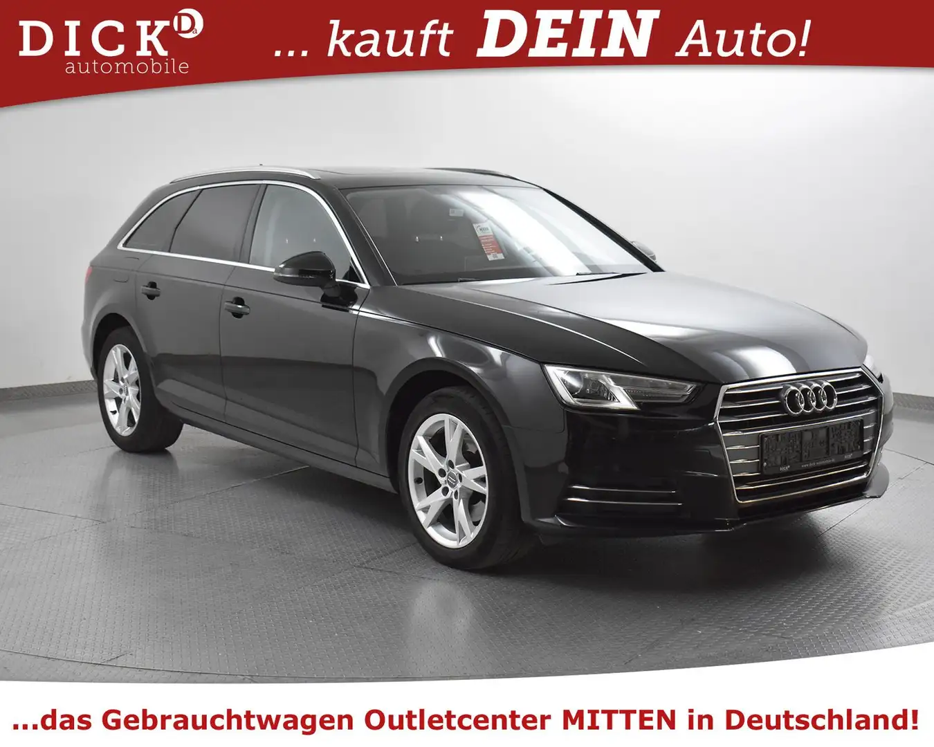 Audi A4 Av 2.0d Sport PANO+VIRTU+NAV+XEN+KOMFOZUG+SHZ Černá - 1