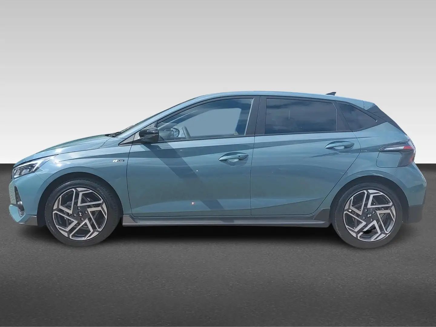 Hyundai i20 1.0 T-GDI N Line VAN: €32.390 VOOR: €31.390 Groen - 2