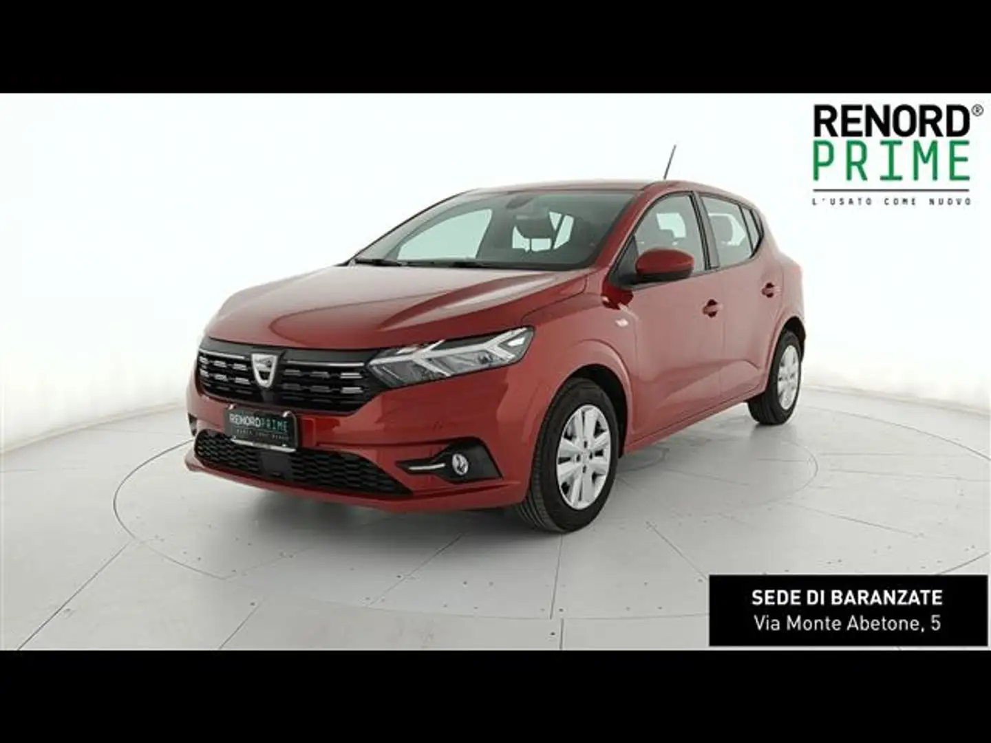 Dacia Sandero Streetway 1.0 sce Comfort 65cv Rosso - 1