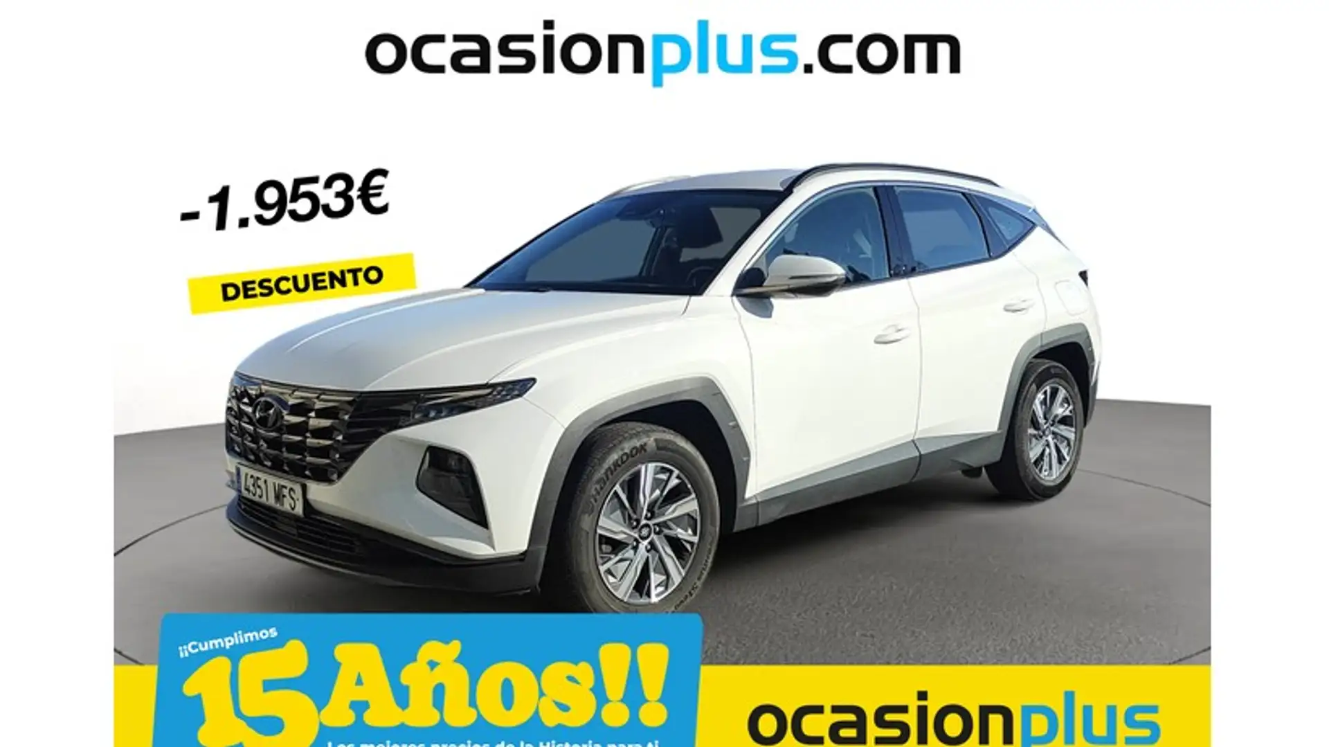 Hyundai TUCSON 1.6 TGDI Maxx 4x2 Blanc - 1