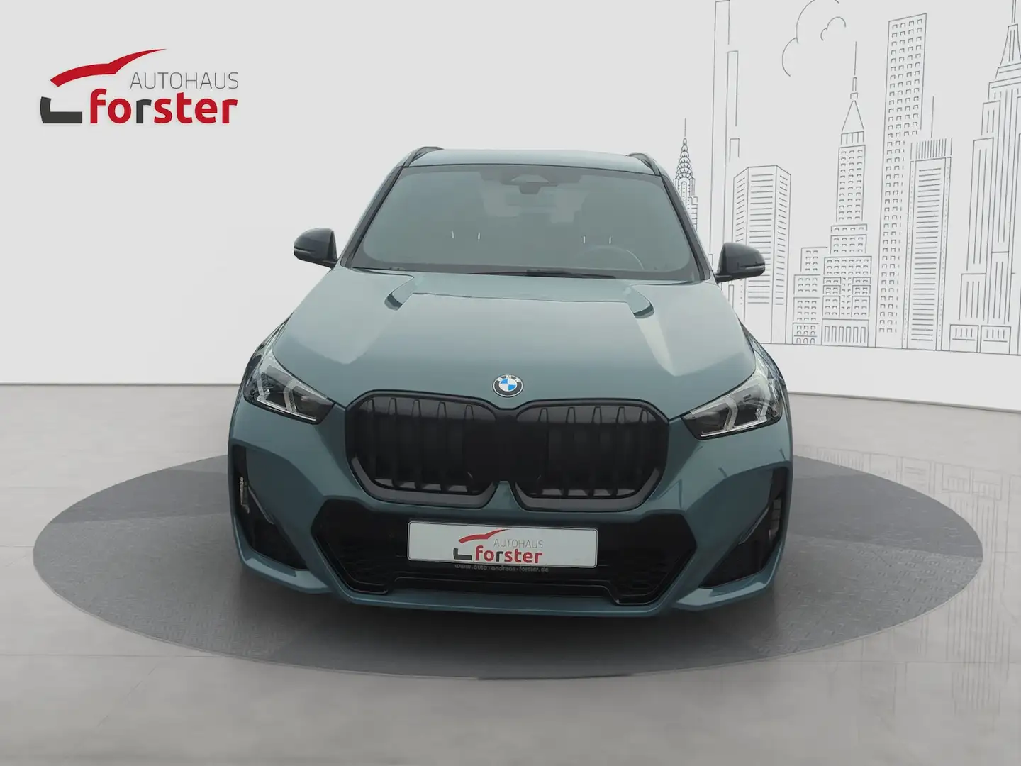BMW X1 23d xDrive M Sport AHK ACC Lenkradh. SHZ Grün - 2