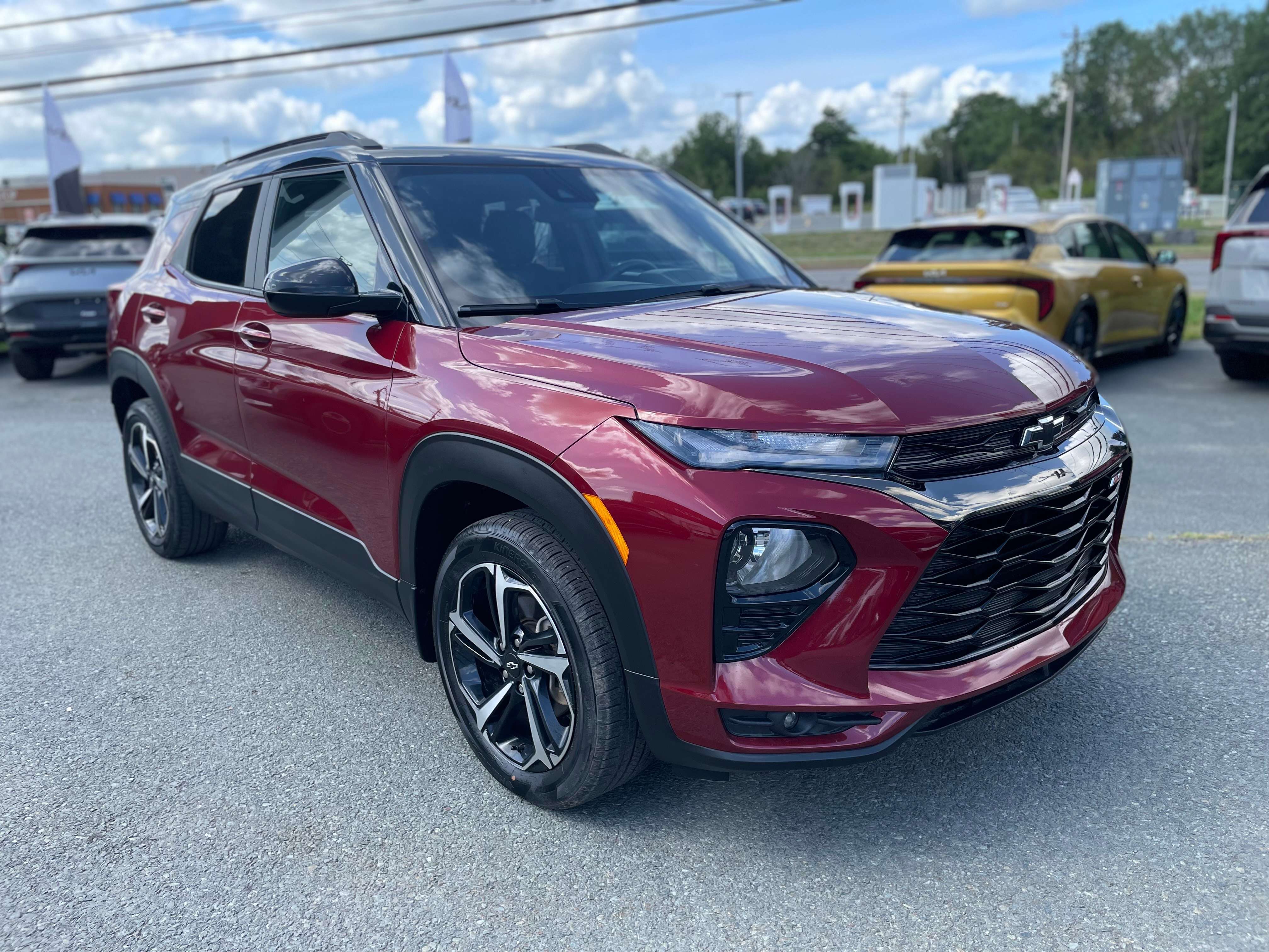 Red 2023 Chevrolet Trailblazer SUV / Crossover Four-Wheel Drive 9-Speed Automatic