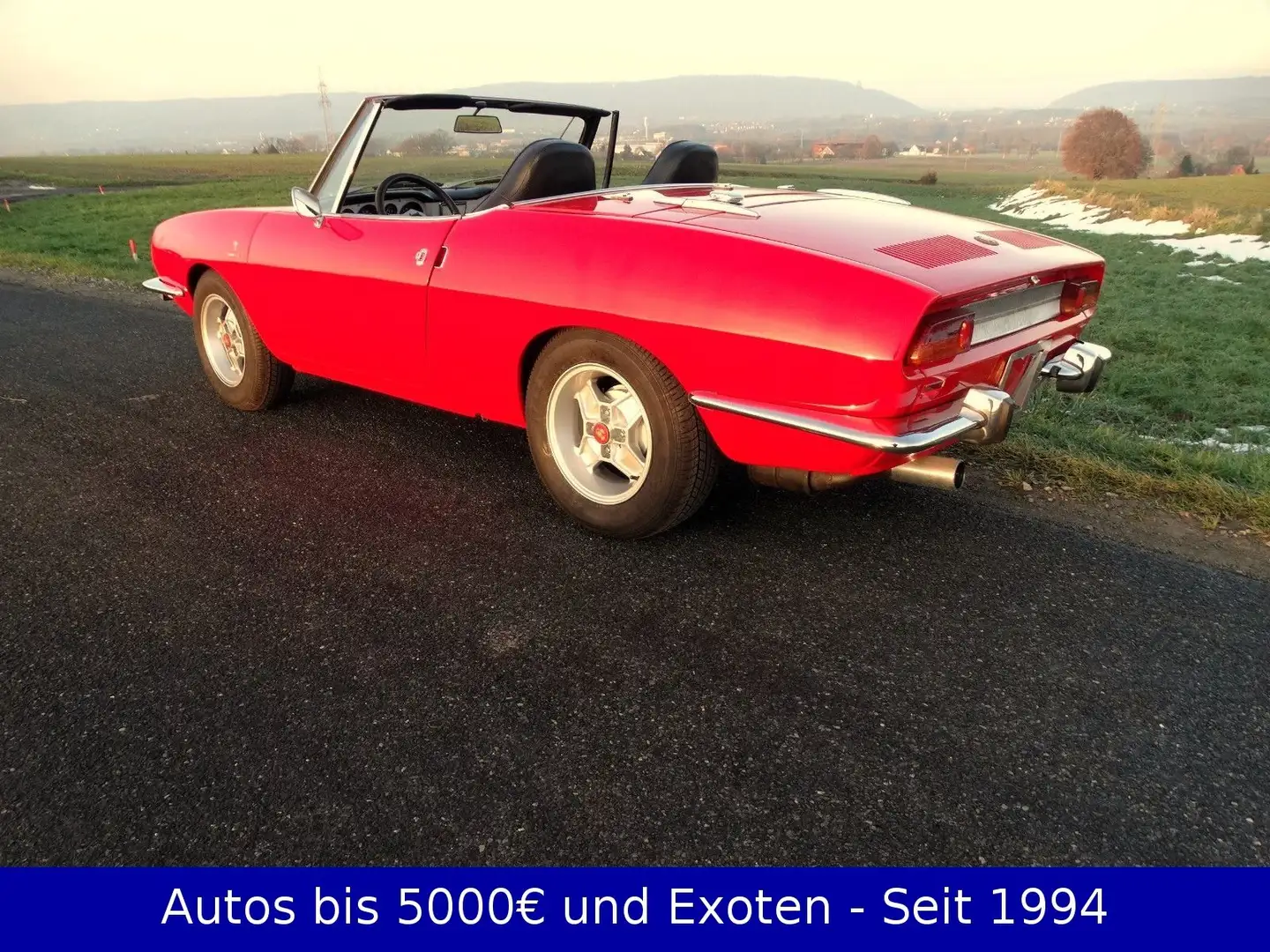 Fiat 850 Spider RestoMod - Einspritzer - G-KAT Rot - 2