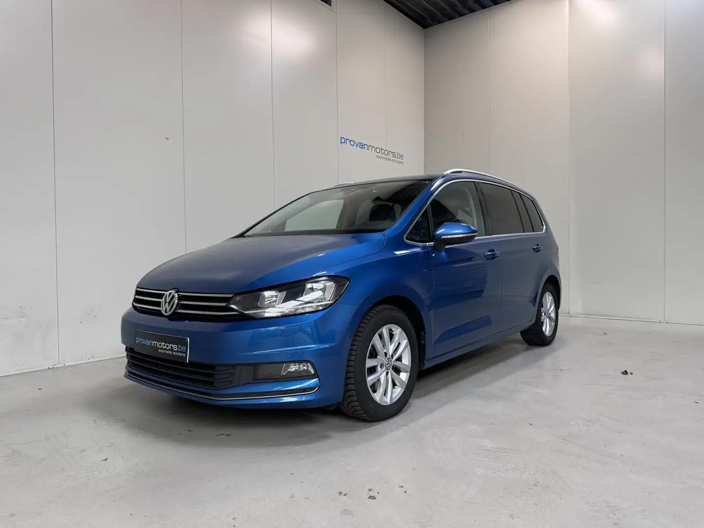 Volkswagen Touran 2.0 TDI Autom. - GPS - Airco - Topstaat! Blauw - 1