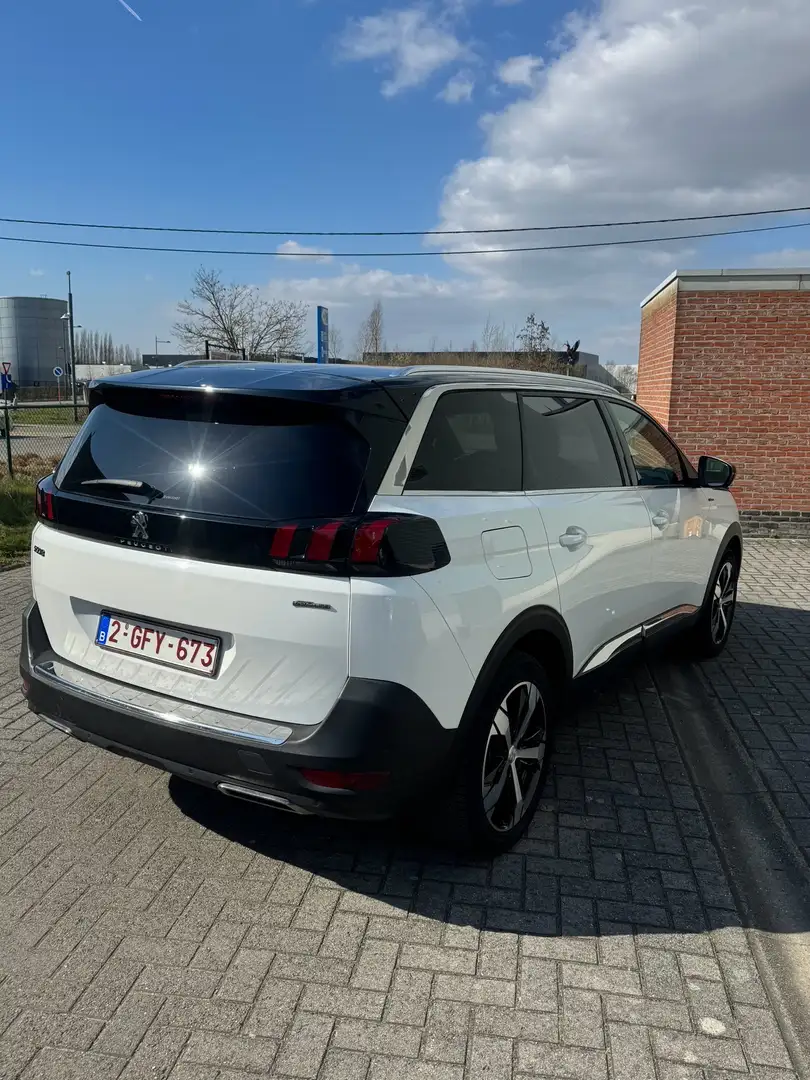 Peugeot 5008 1.5 BlueHDi GT Line Blanc - 1