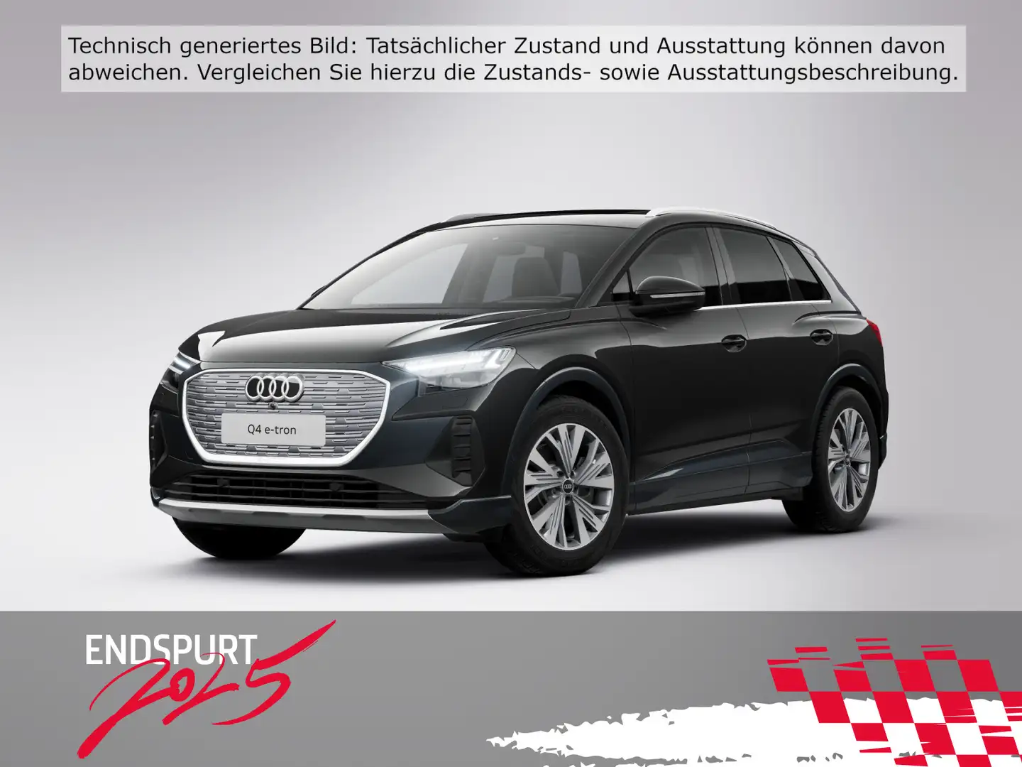 Audi Q4 e-tron 45 Advanced MATRIX AHK 360° PANO SONOS Schwarz - 1