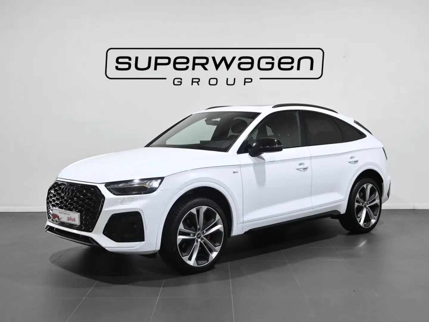 Audi Q5 Sportback 40 TDI quattro-ultra Black line S tronic Blanco - 1