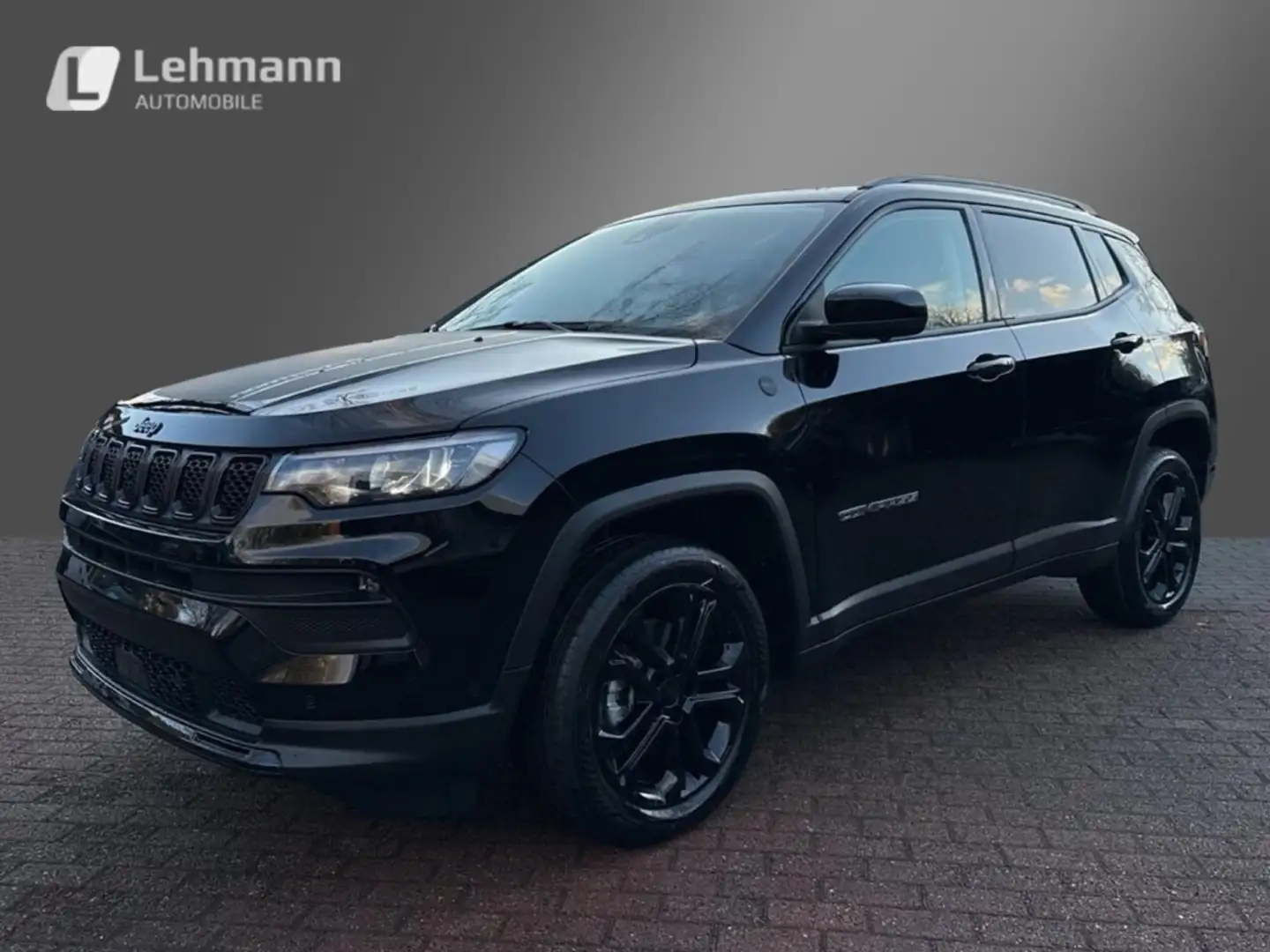 Jeep Compass North Star-Panoramadach-Mild-Hybrid Schwarz - 1
