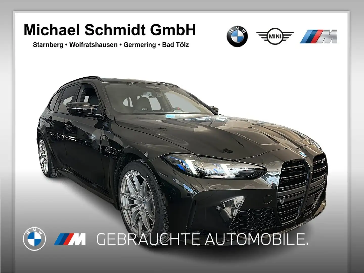BMW M3 Competition Touring mit M M Drivers P. DAB Schwarz - 1