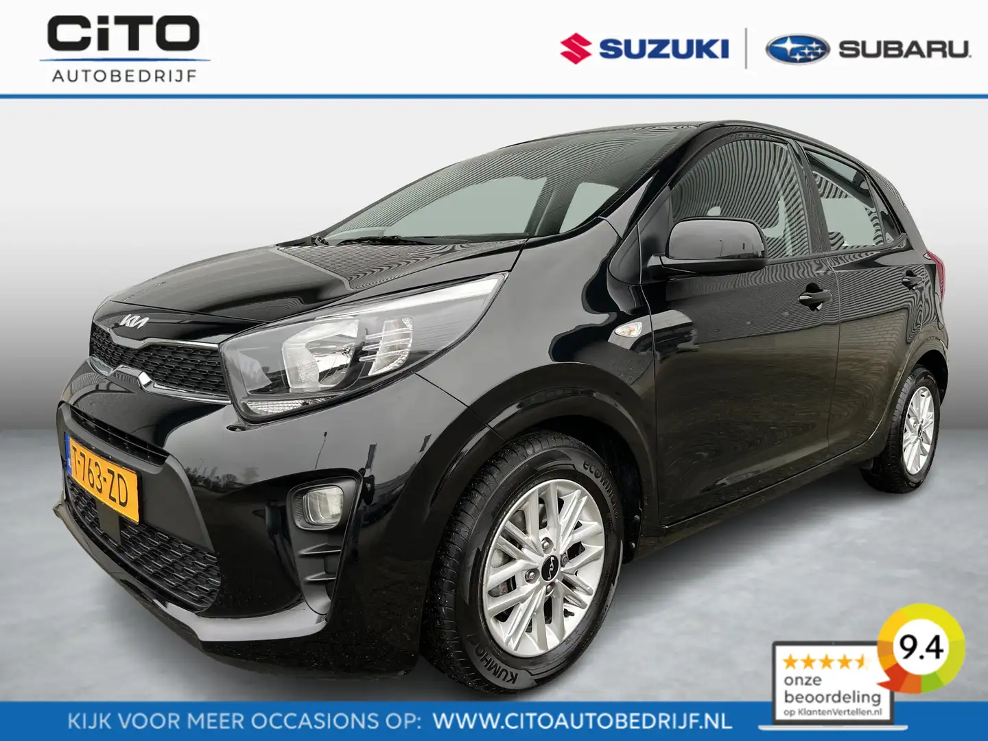 Kia Picanto 1.0 DPi DynamicLine | Apple Carplay & Android Auto Noir - 1